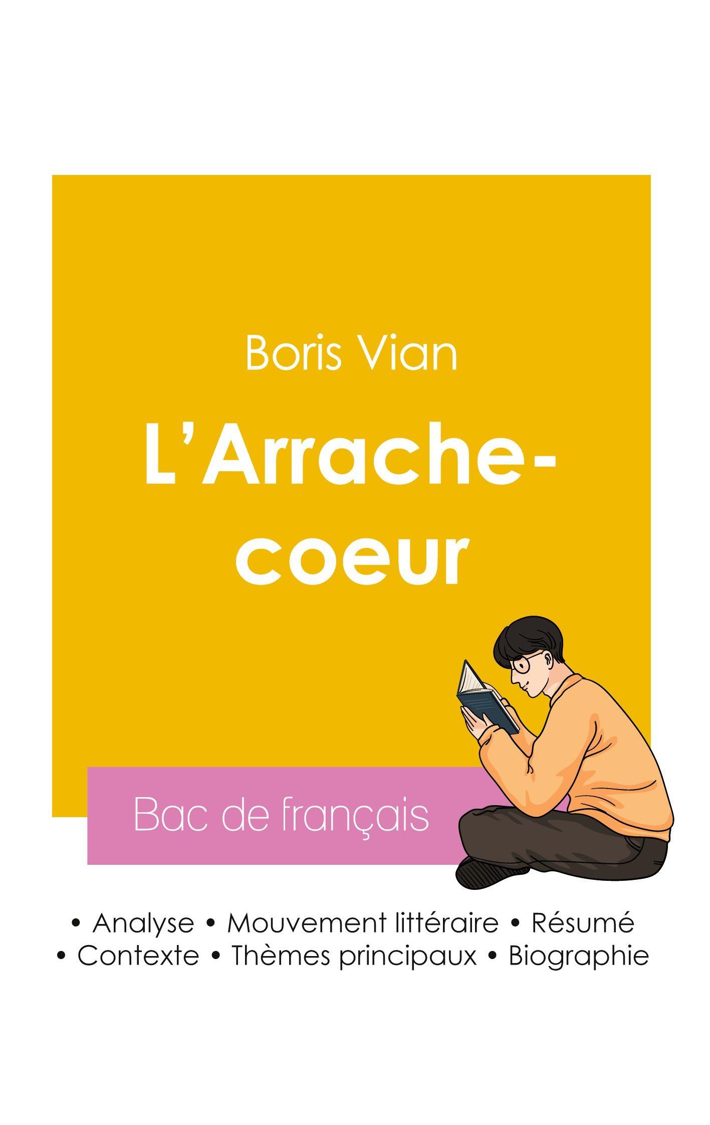 Vorderes Coverbild Réussir son Bac de français 2026 : Analyse du roman L'Arrache-coeur de Boris Vian
