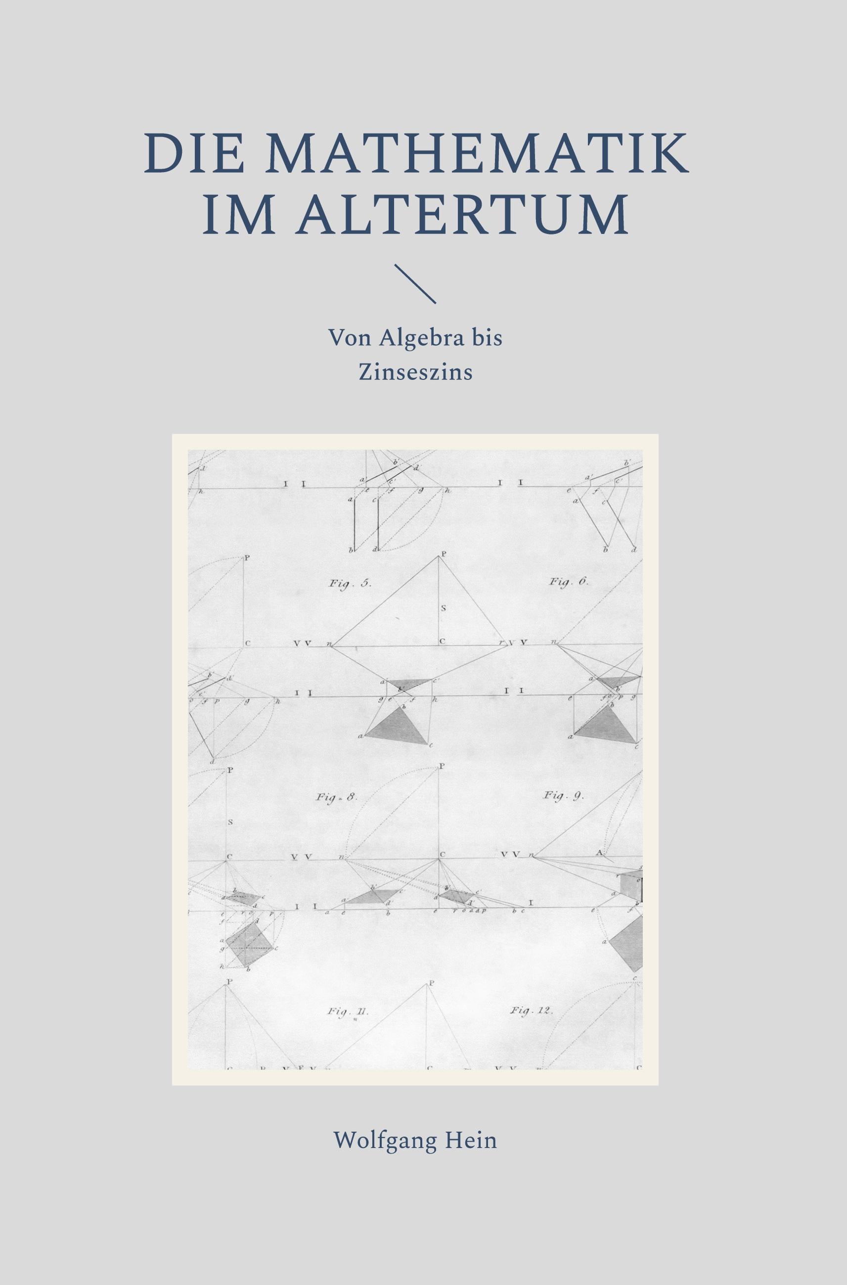 Vorderes Coverbild Die Mathematik im Altertum