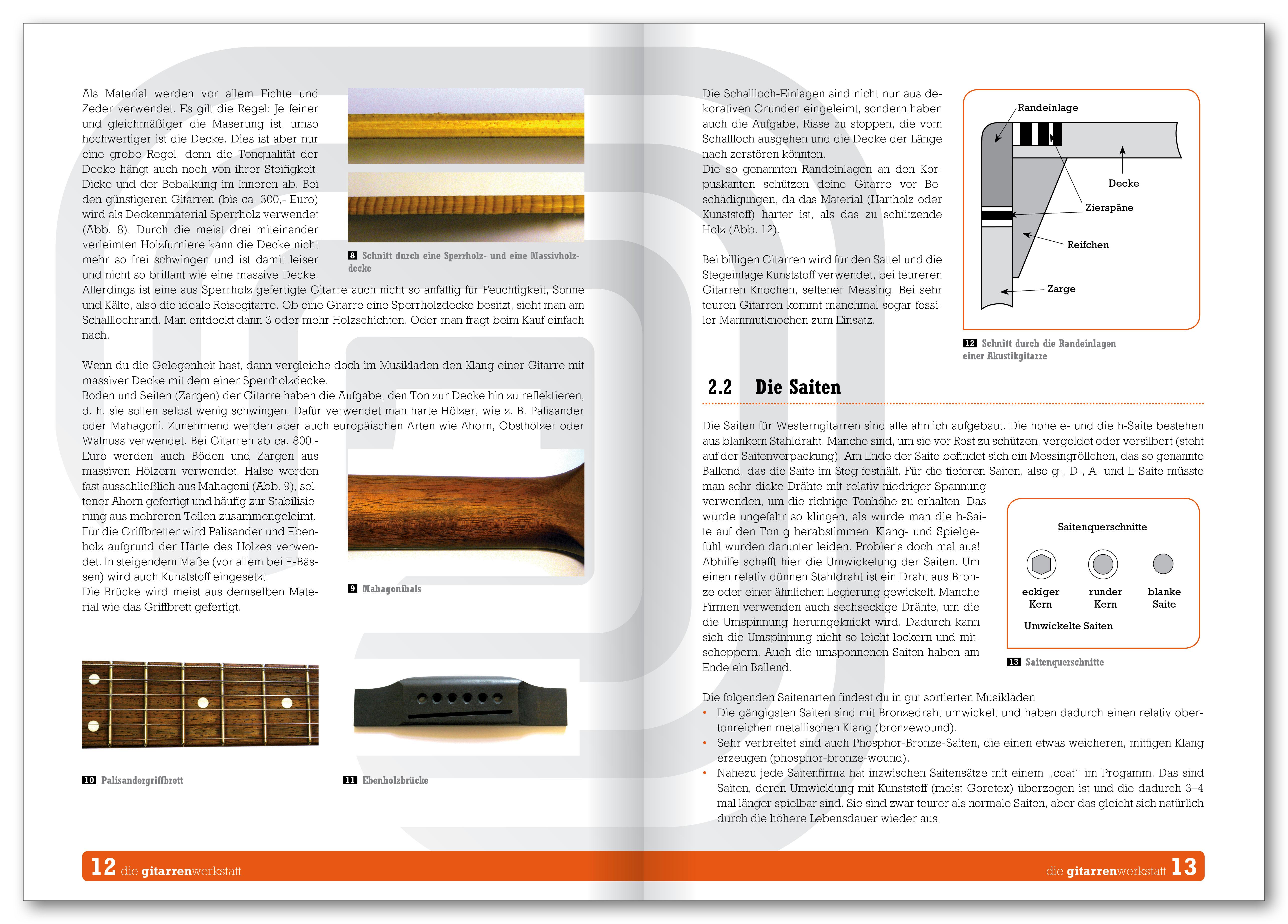 Beispielinhalt (Bild) DIE GITARRENWERKSTATT