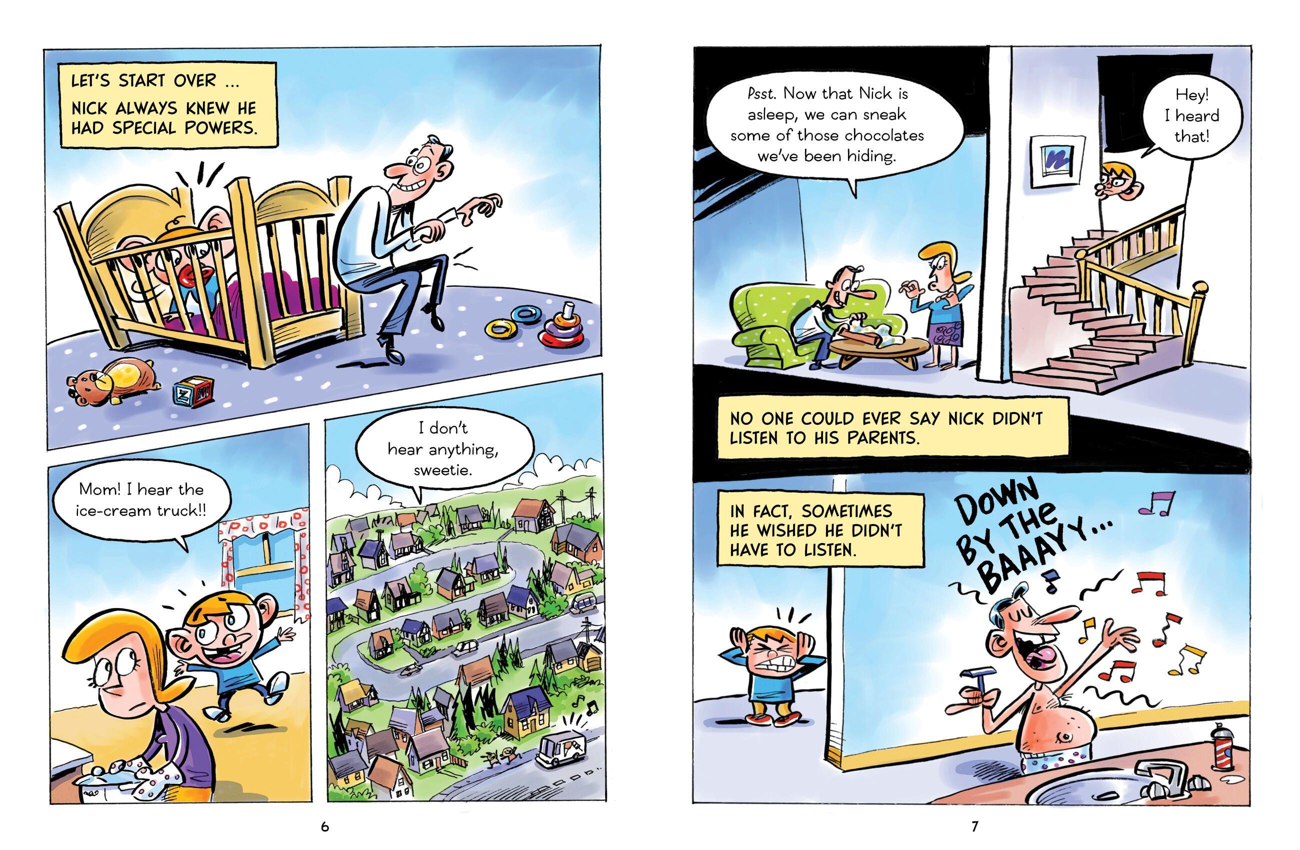 Beispielinhalt (Bild) Nick the Sidekick