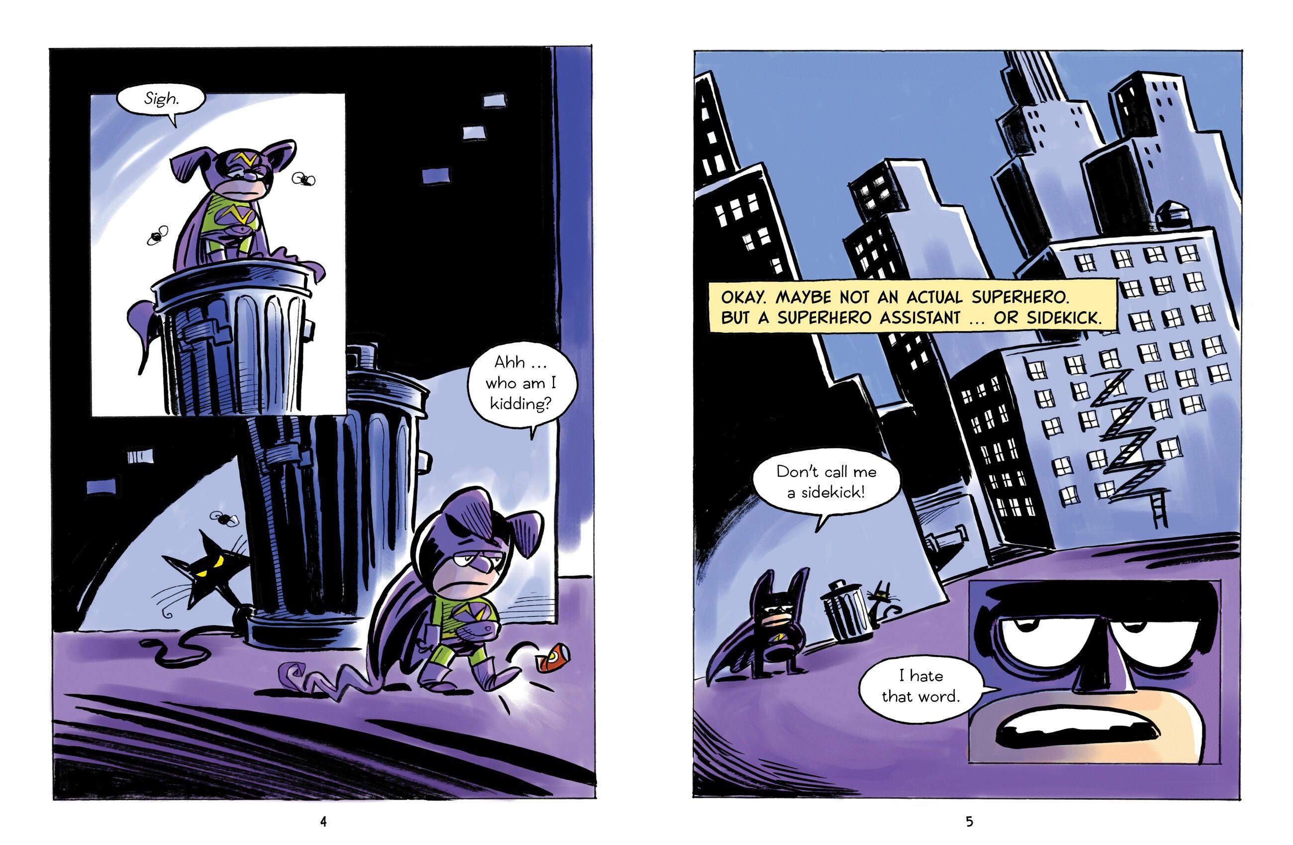 Beispielinhalt (Bild) Nick the Sidekick