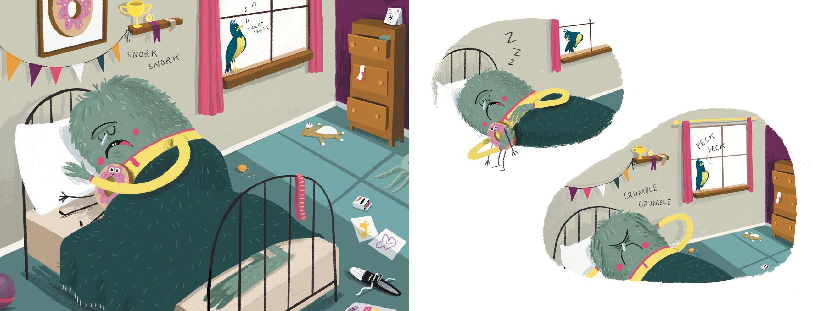 Beispielinhalt (Bild) I Will Not Walk to School