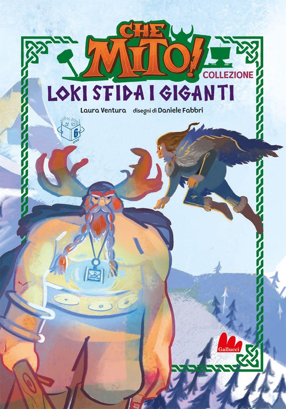 Vorderes Coverbild Loki sfida i giganti. Che mito! Premium