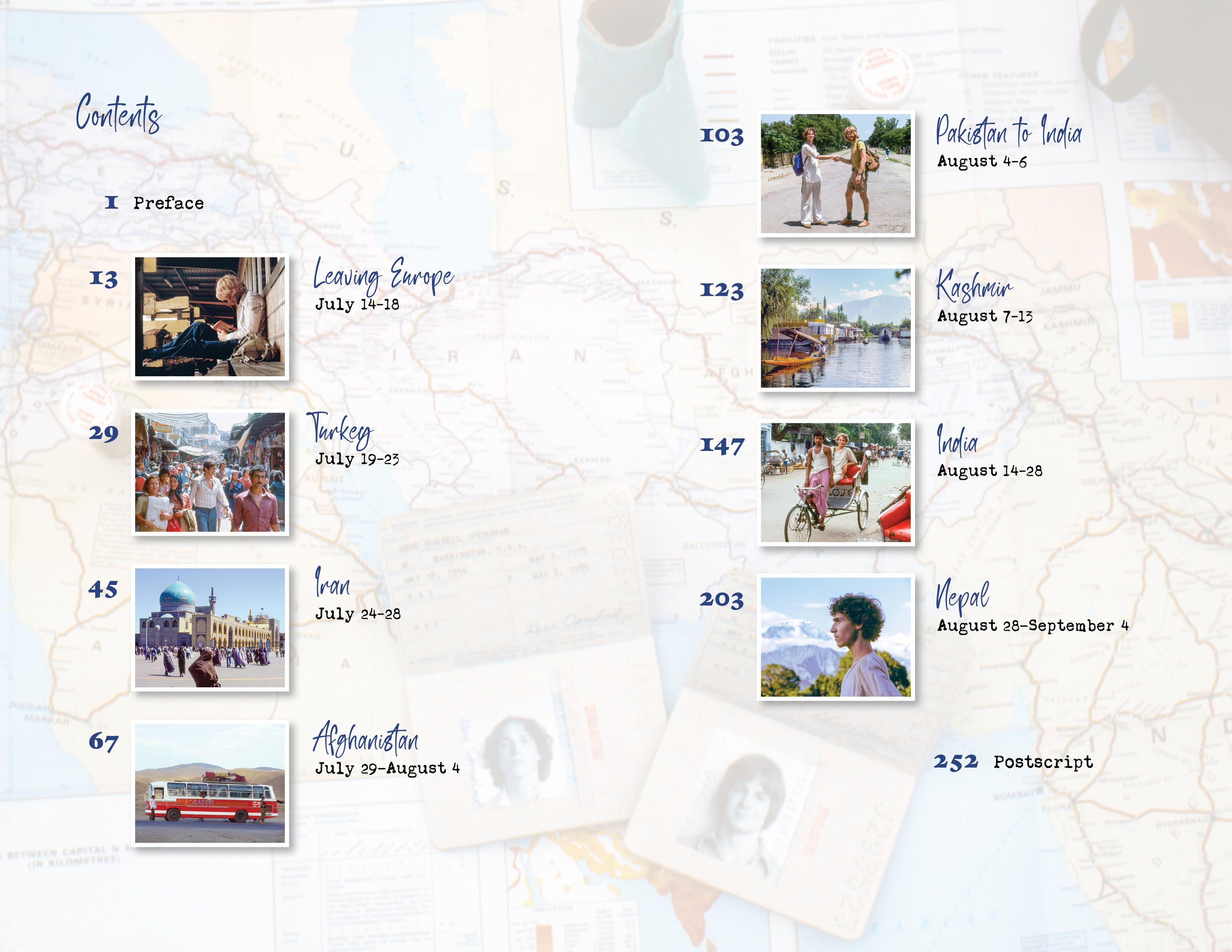 Beispielinhalt (Bild) On the Hippie Trail