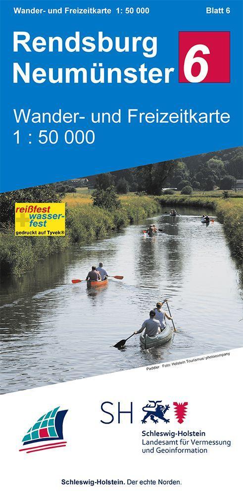 Vorderes Coverbild Rendsburg - Neumünster 1 : 50 000