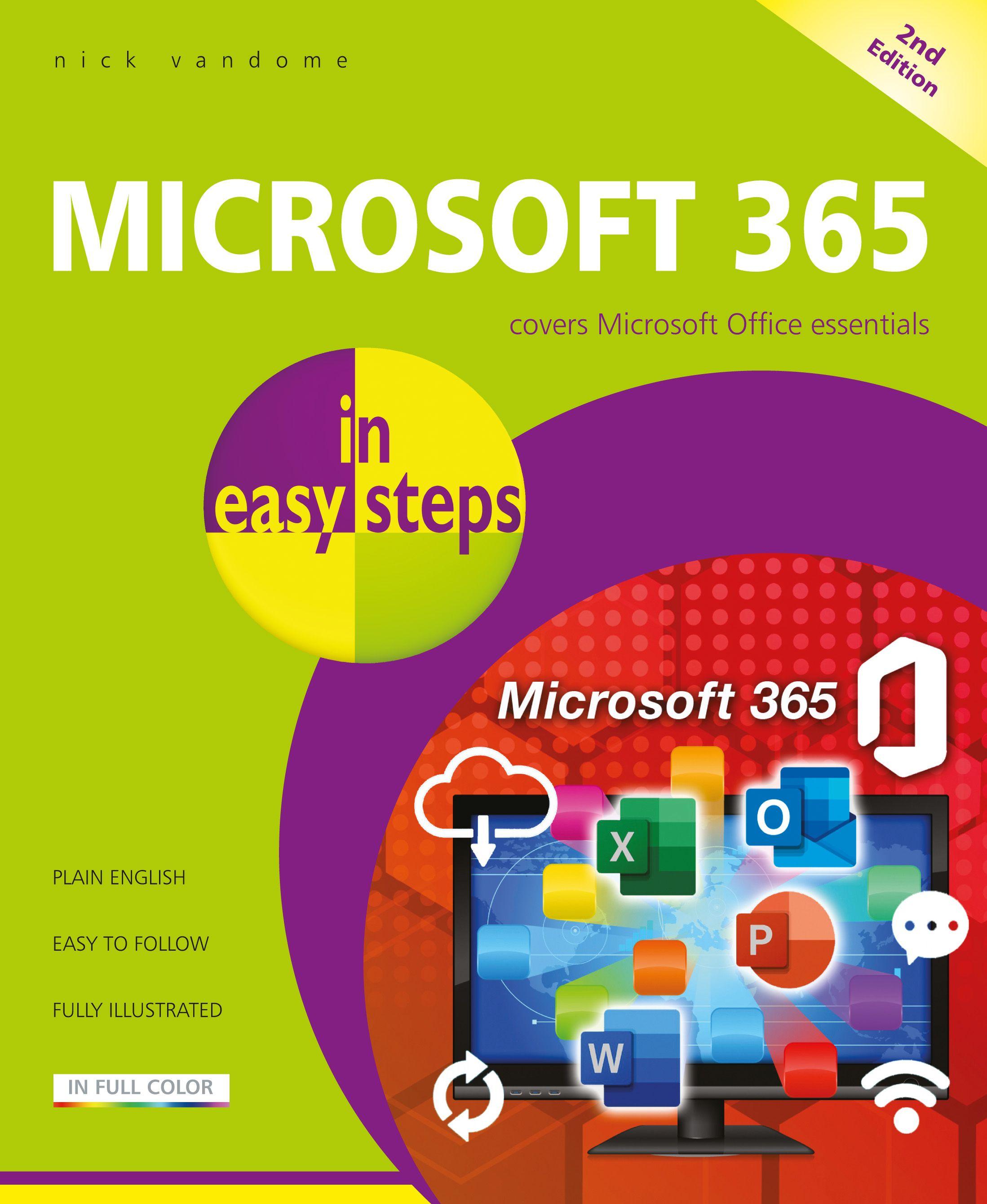 Vorderes Coverbild Microsoft 365 in Easy Steps