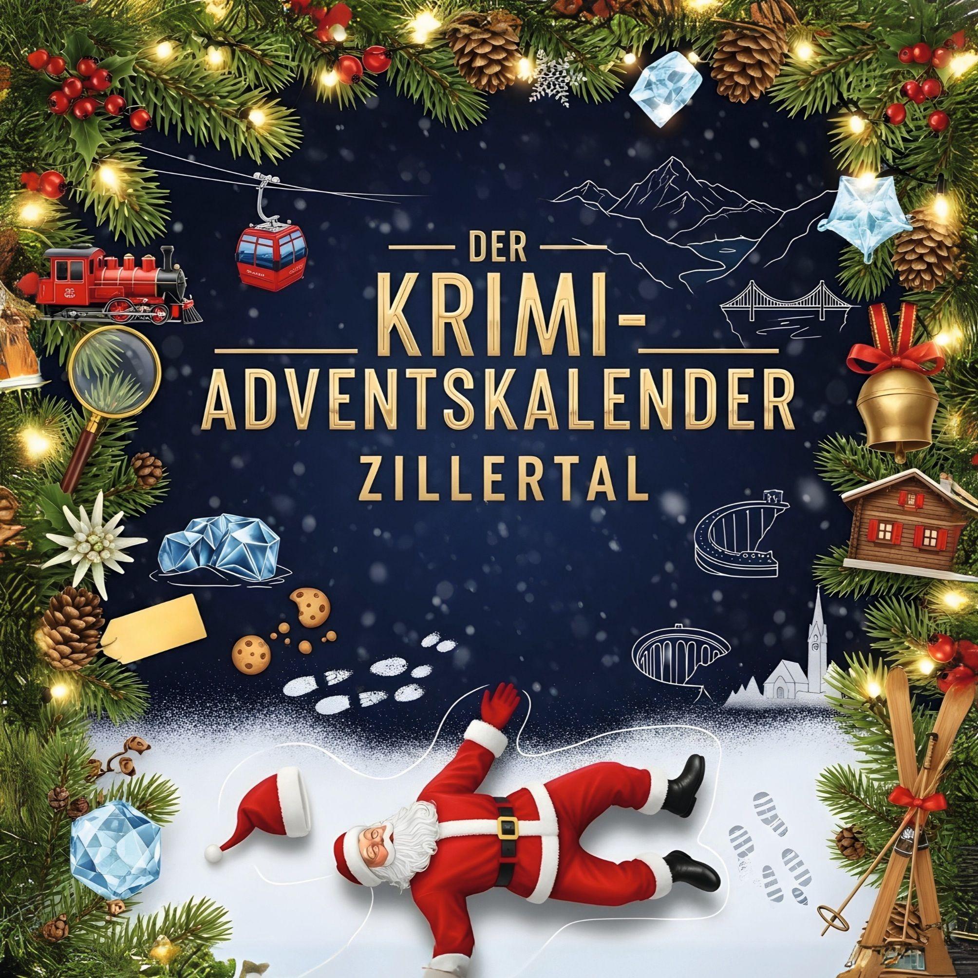 Vorderes Coverbild Der Krimi-Adventskalender Zillertal