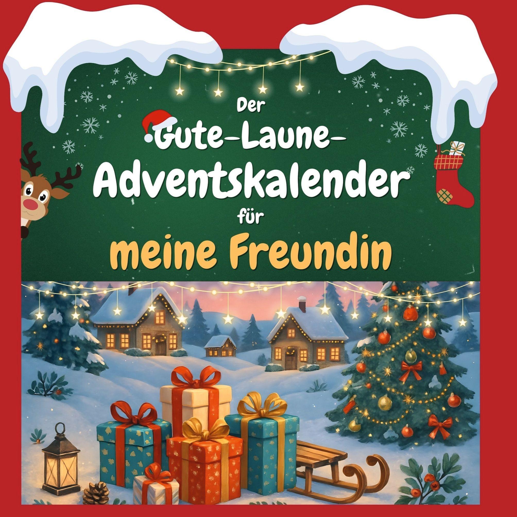 Vorderes Coverbild Der Gute-Laune-Adventskalender für meine Freundin
