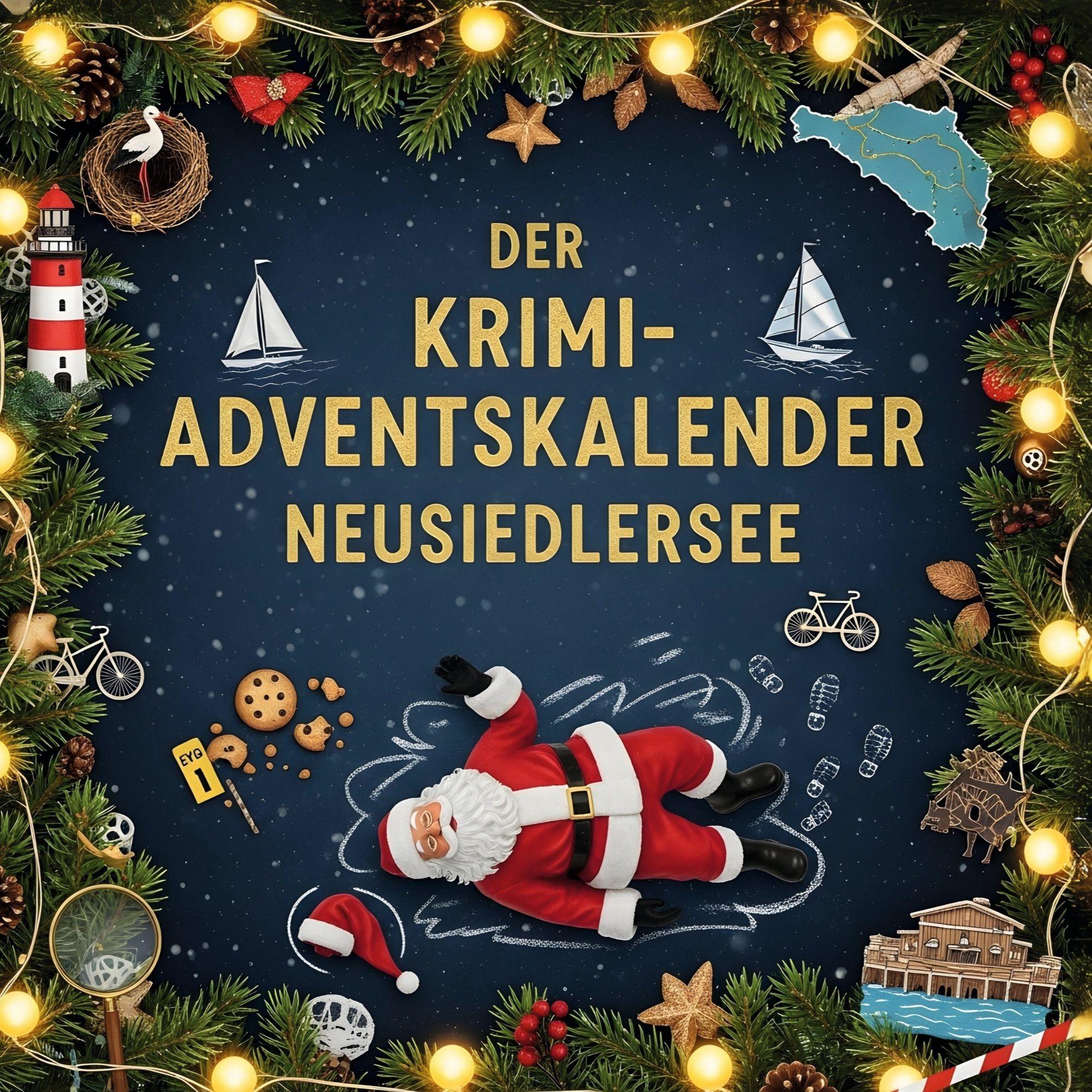 Vorderes Coverbild Der Krimi-Adventskalender Neusiedlersee
