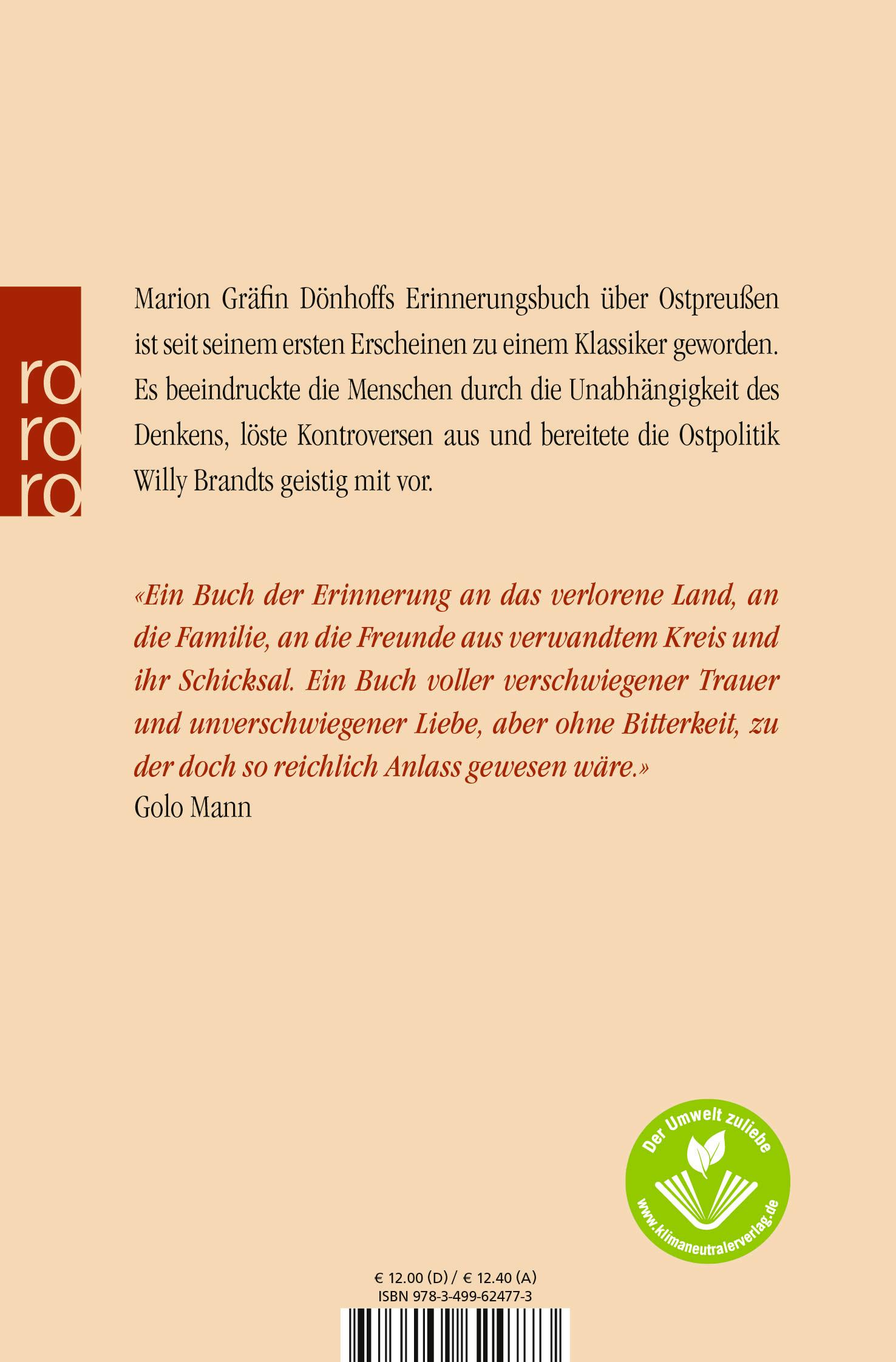 Rückseitencover Namen, die keiner mehr nennt