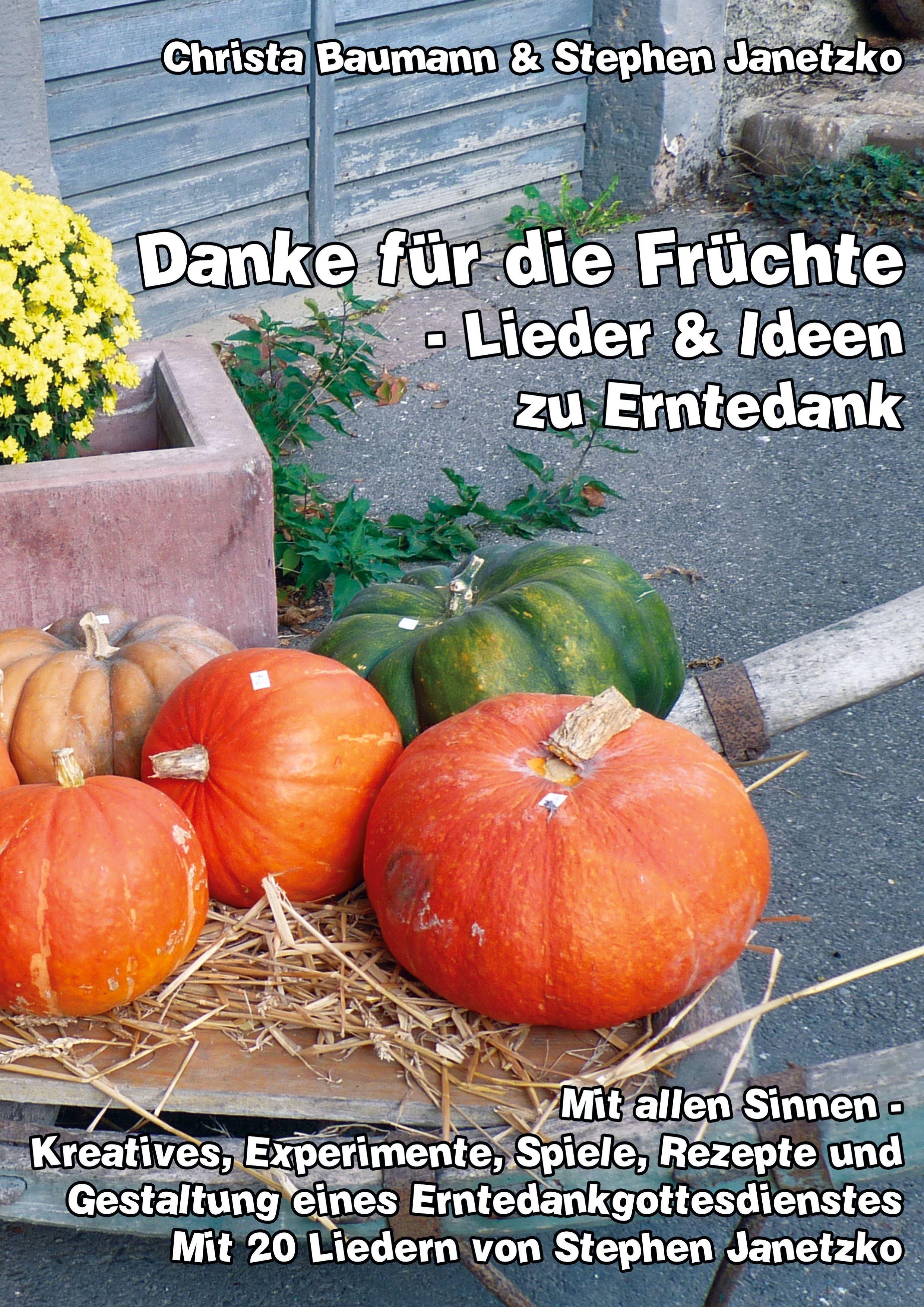 Vorderes Coverbild Danke für die Früchte - Lieder und Ideen zu Erntedank