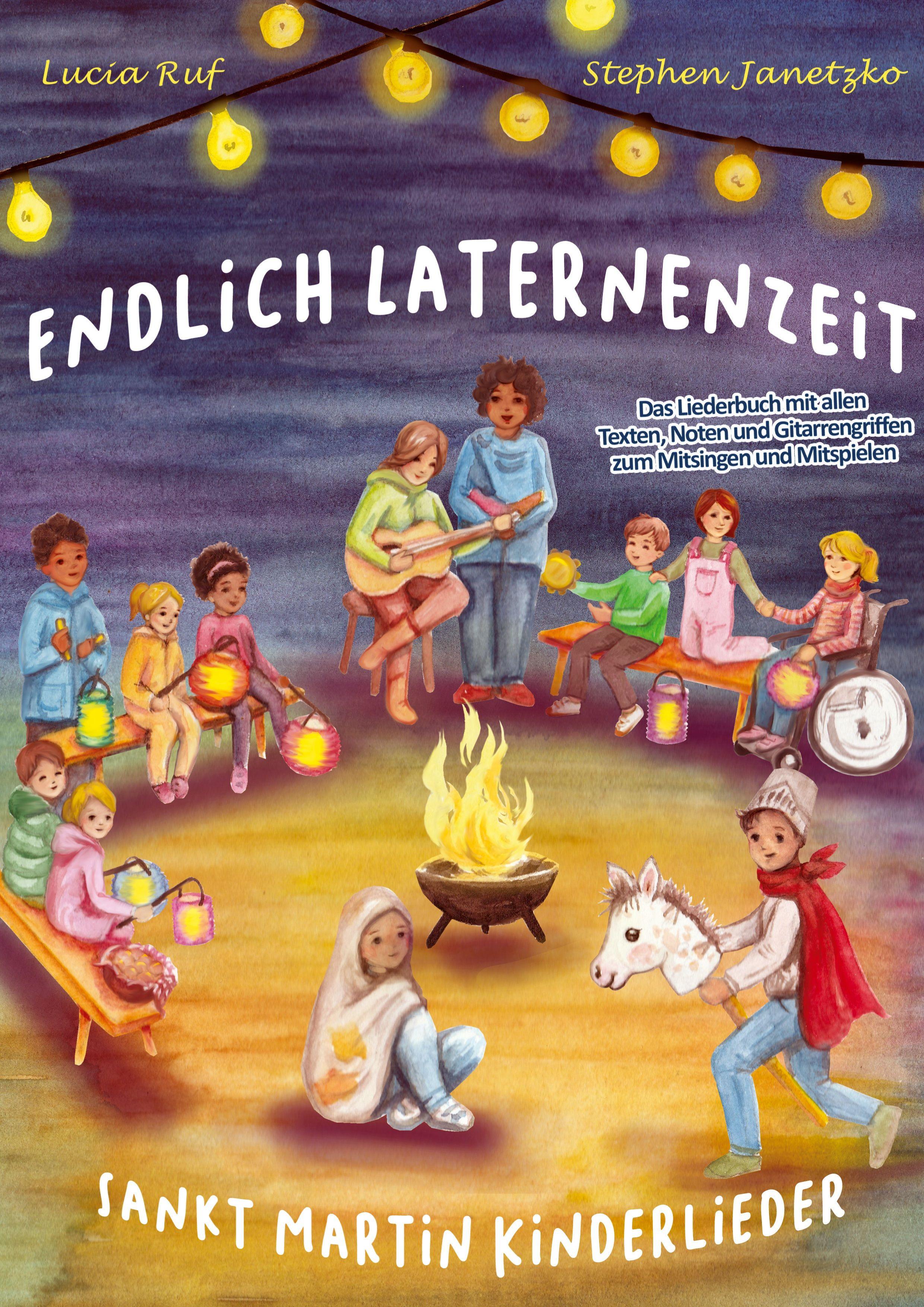 Vorderes Coverbild Endlich Laternenzeit - Sankt Martin Kinderlieder