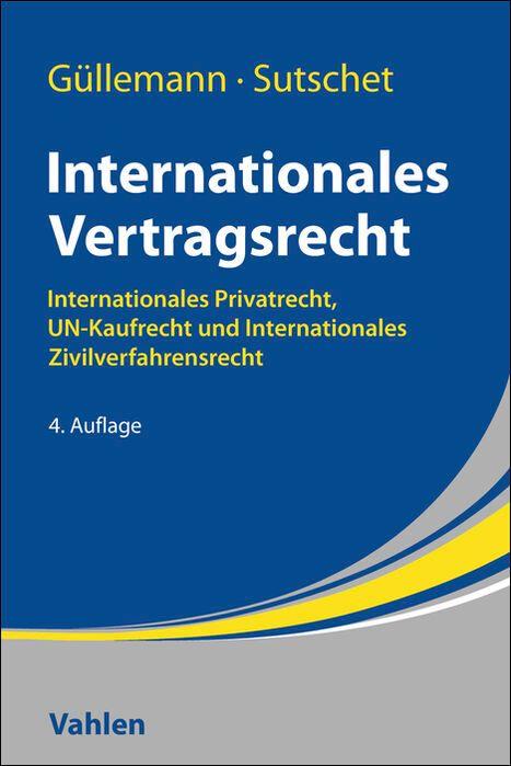 Vorderes Coverbild Internationales Vertragsrecht