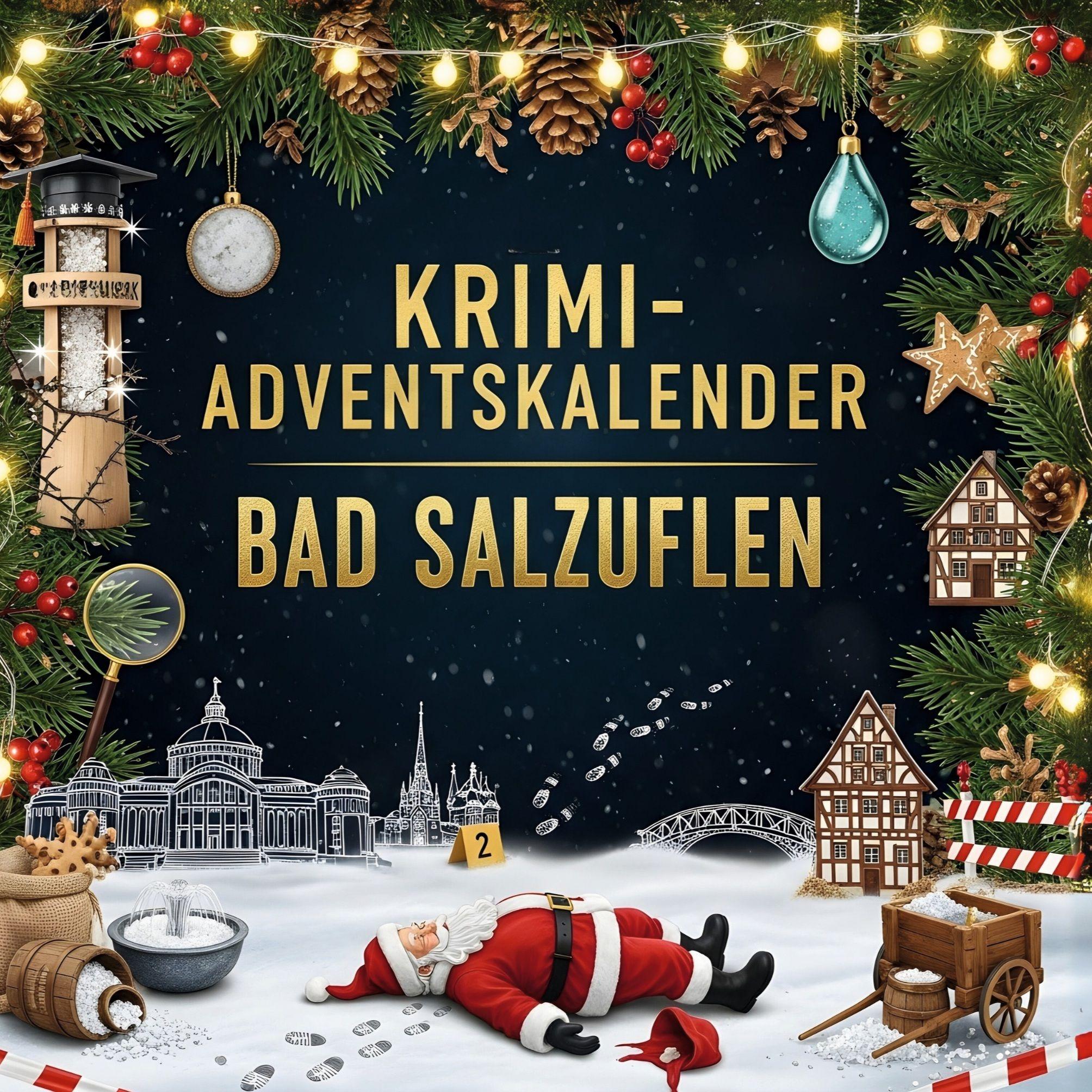 Vorderes Coverbild Der Krimi-Adventskalender Bad Salzuflen
