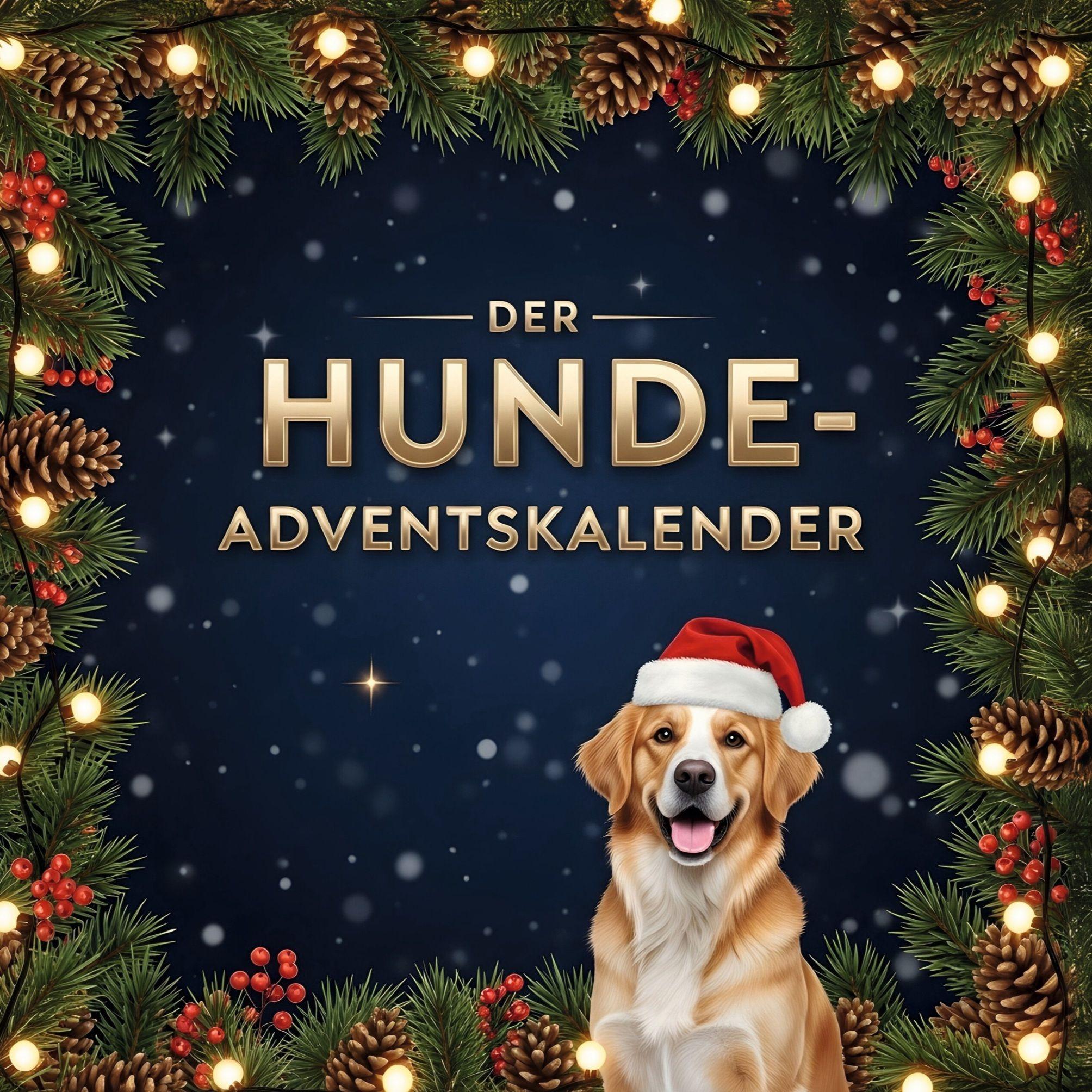 Vorderes Coverbild Der Hunde-Adventskalender