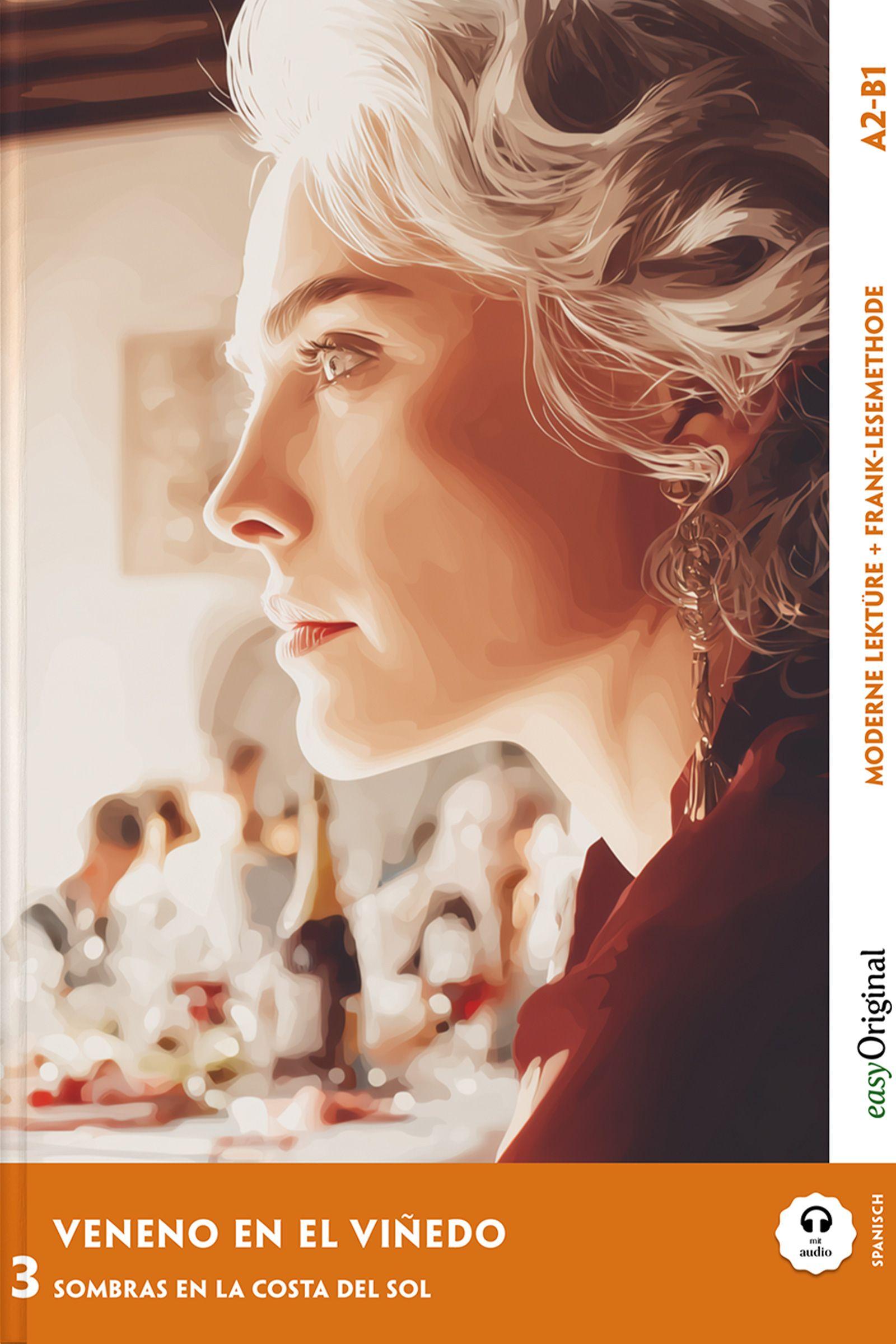 Vorderes Coverbild Veneno en el viñedo - Spanische Krimi-Lektüre A2-B1 (+ Audio-Online)