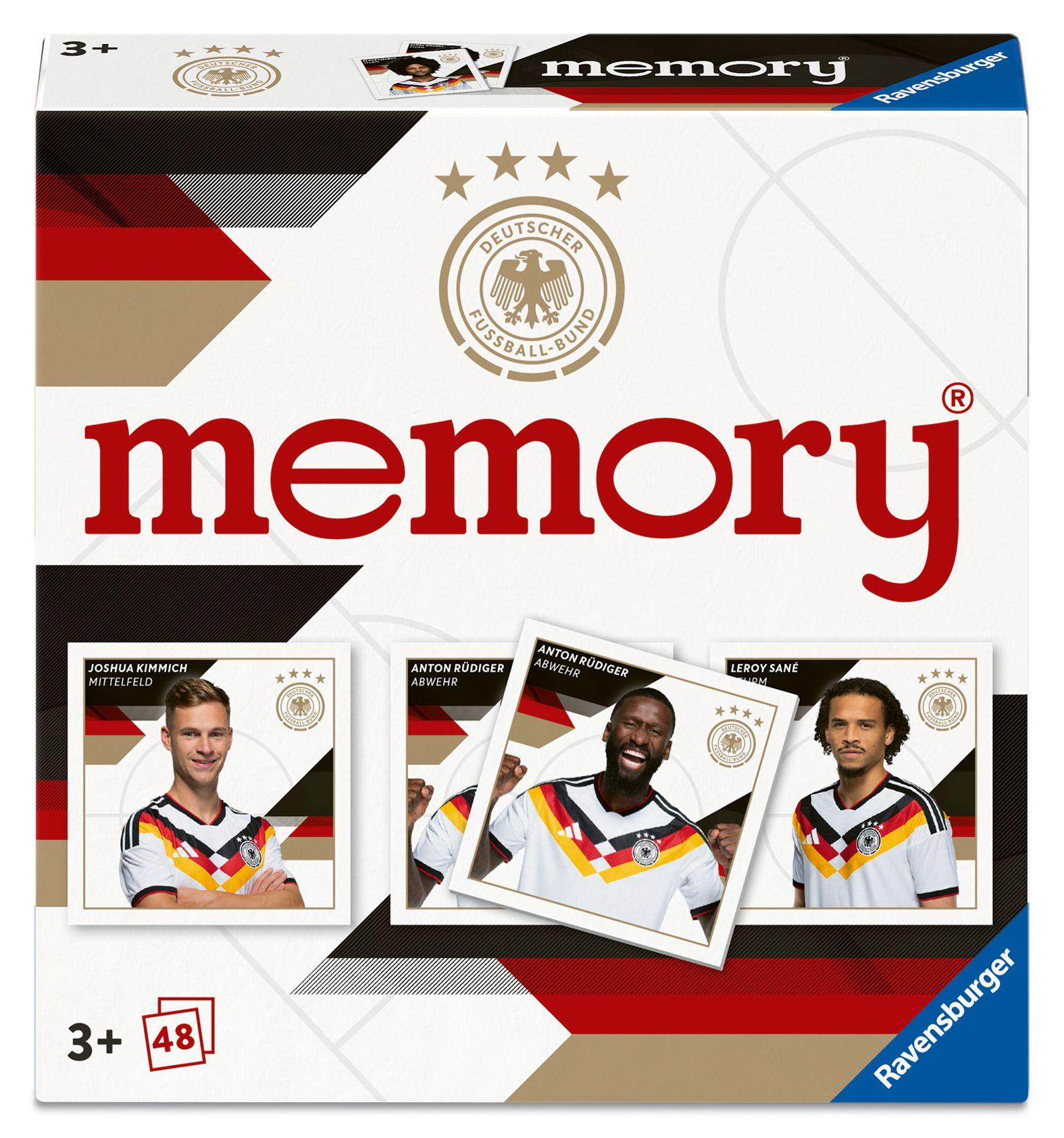 Vorderes Coverbild mini memory® DFB Nationalmannschaft Fußball-WM 2026 - Kinderspiel ab 3 Jahre