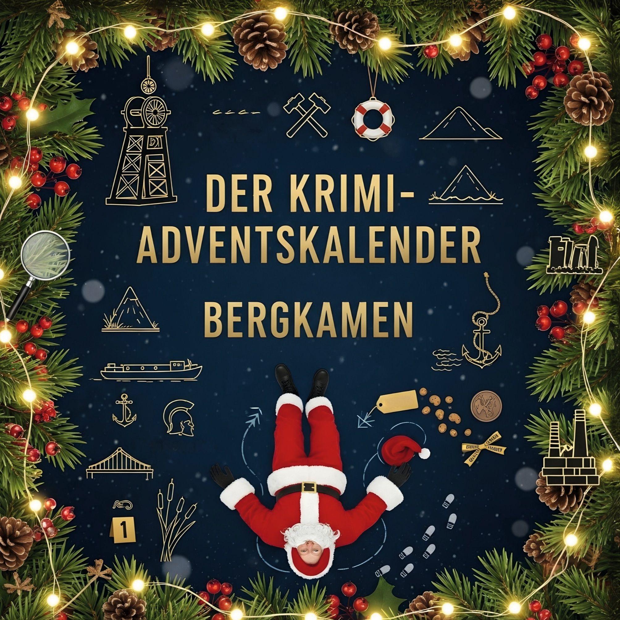 Vorderes Coverbild Der Krimi-Adventskalender Bergkamen