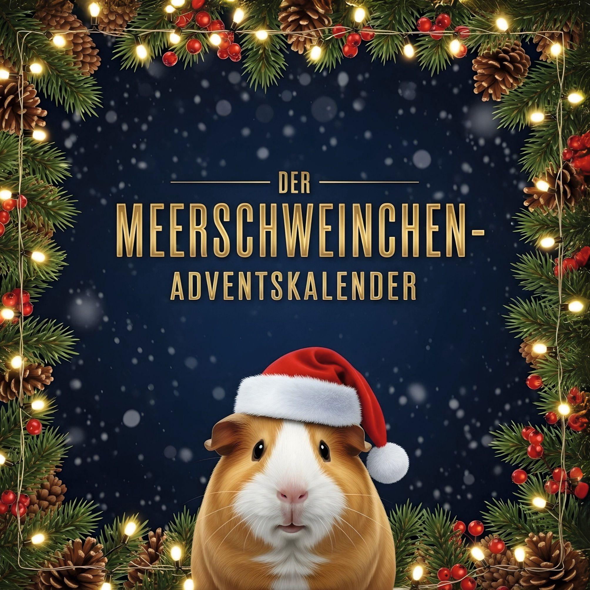 Vorderes Coverbild Der Meerschweinchen-Adventskalender