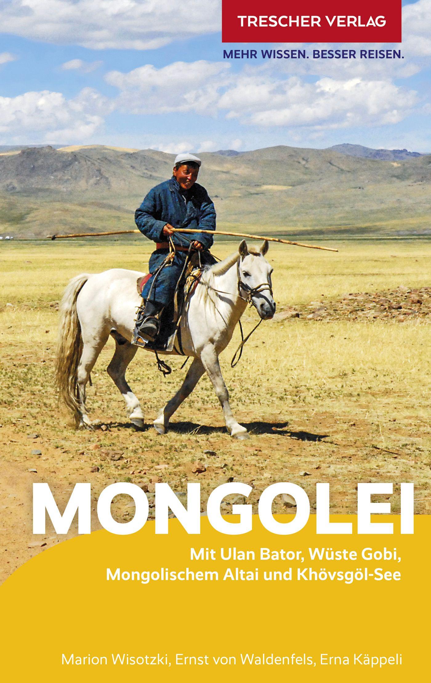 Vorderes Coverbild TRESCHER Reiseführer Mongolei