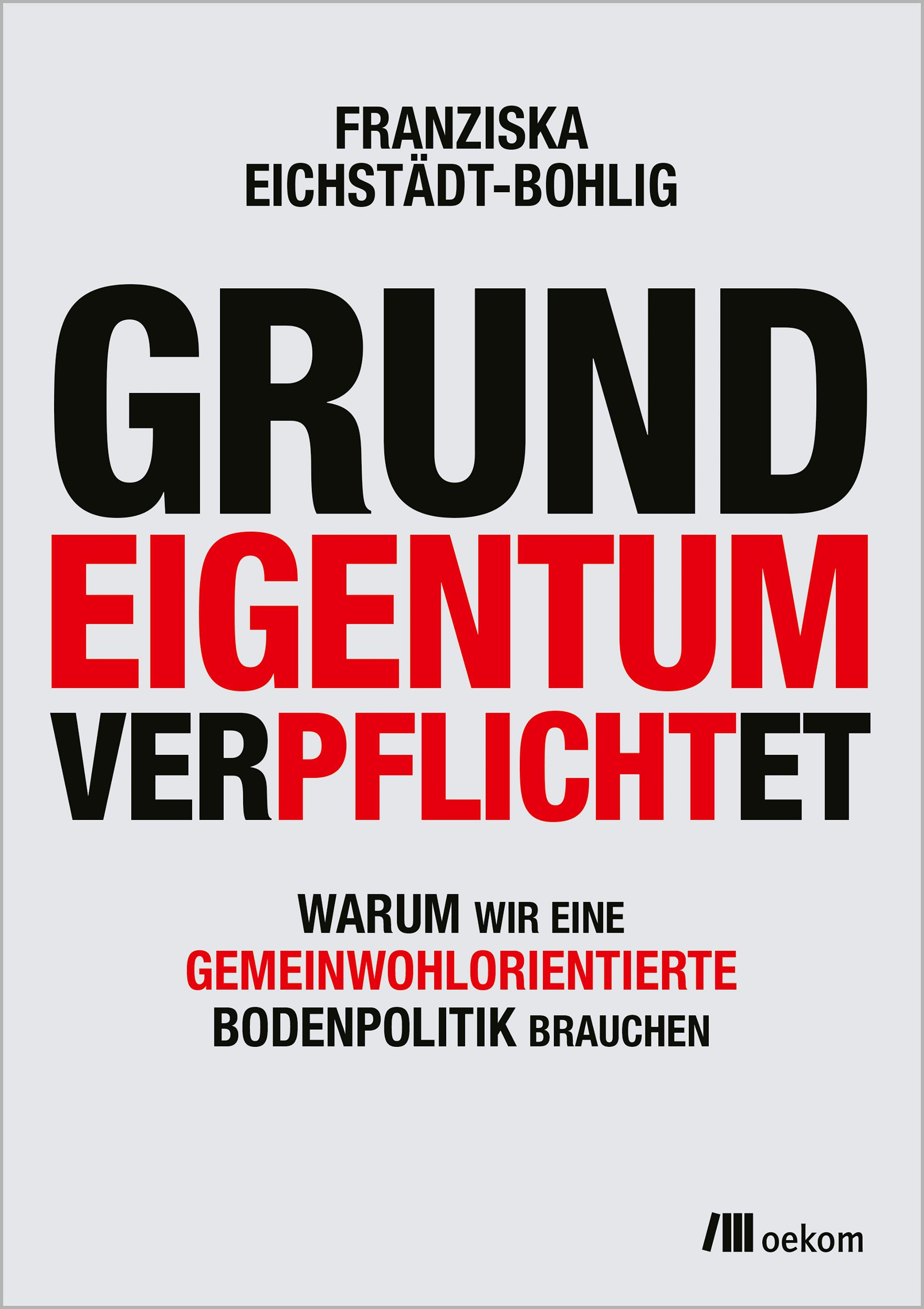 Vorderes Coverbild Grundeigentum verpflichtet