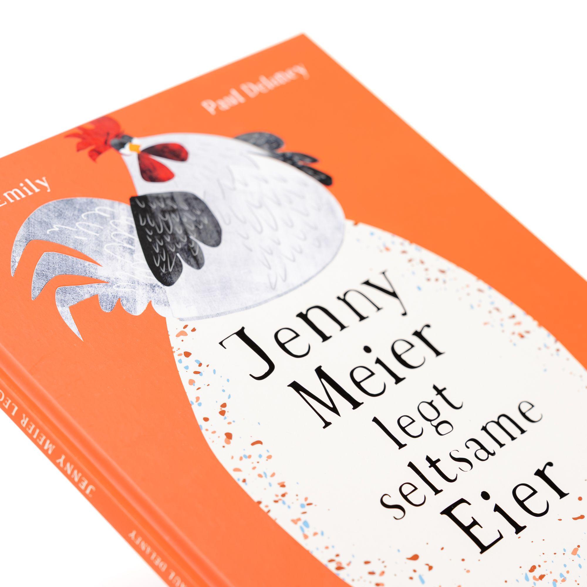 Beispielinhalt (Bild) Jenny Meier legt seltsame Eier