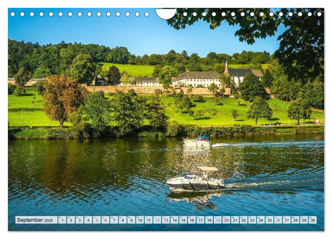 Beispielinhalt (Bild) Romantisches Heidelberg - 12 Traummotive voller Magie und Geschichte (Wandkalender 2026 DIN A4 quer), CALVENDO Monatskalender
