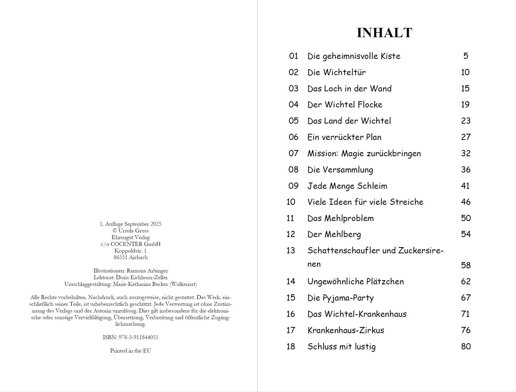 Beispielinhalt (Bild) Wichtel-Adventskalender-Buch | Eine magische Wichtelgeschichte für Kinder von 4 bis 10 Jahren | Nico und Flocke im Land der Wichtel | Zum Vorlesen & Selbstlesen im Advent | Für Erstleser