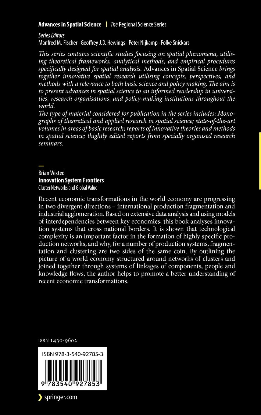 Rückseitencover Innovation System Frontiers