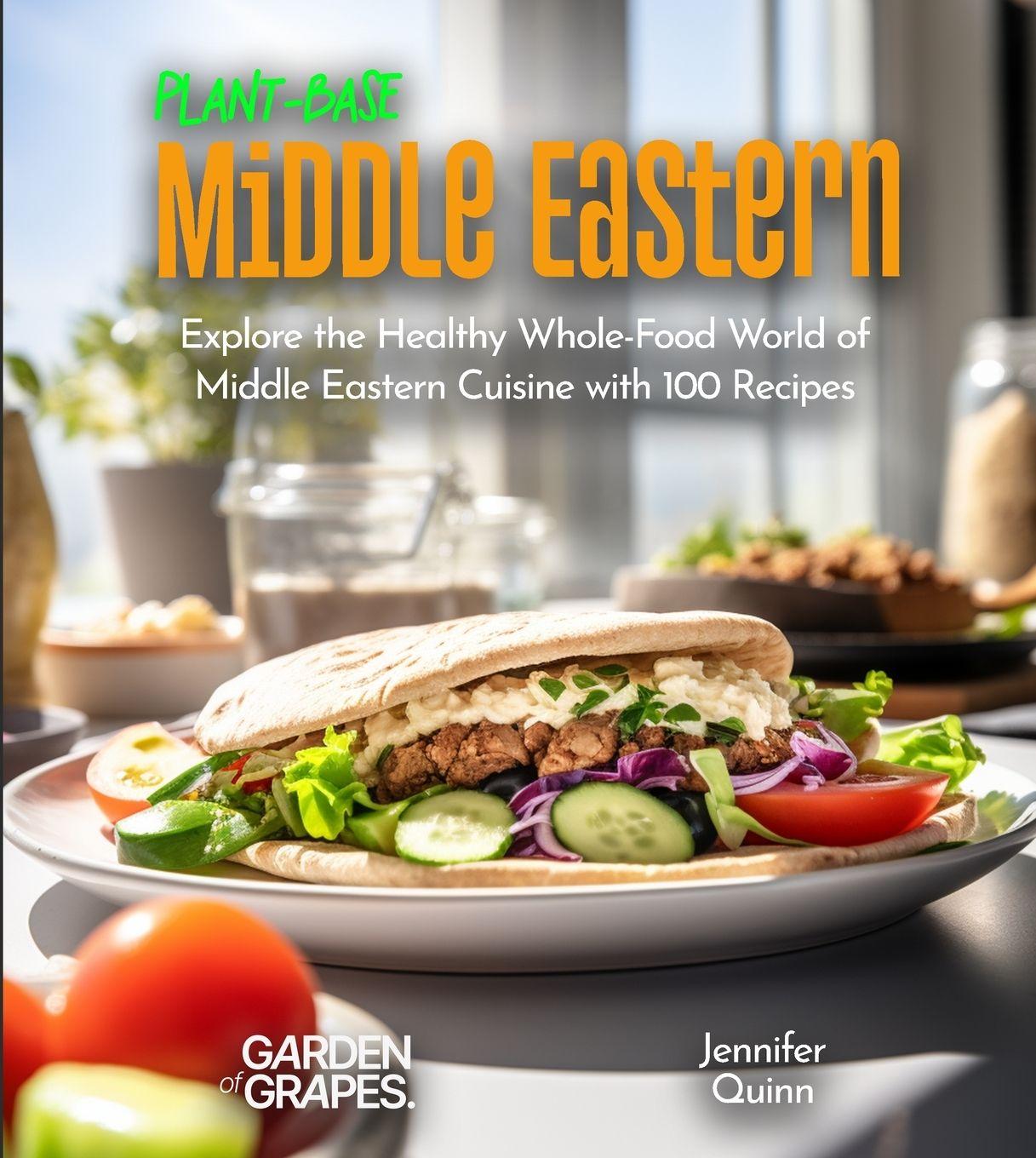 Vorderes Coverbild Plant-Based Middle Eastern Cookbook