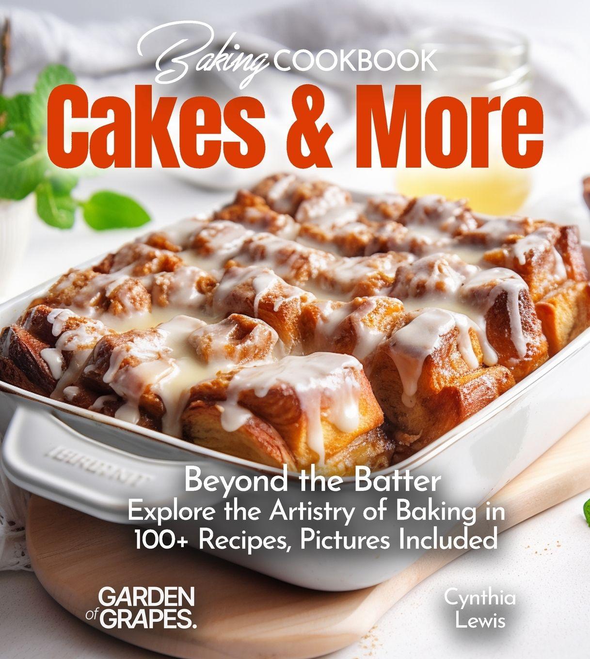 Vorderes Coverbild Baking Cookbook Cakes & More