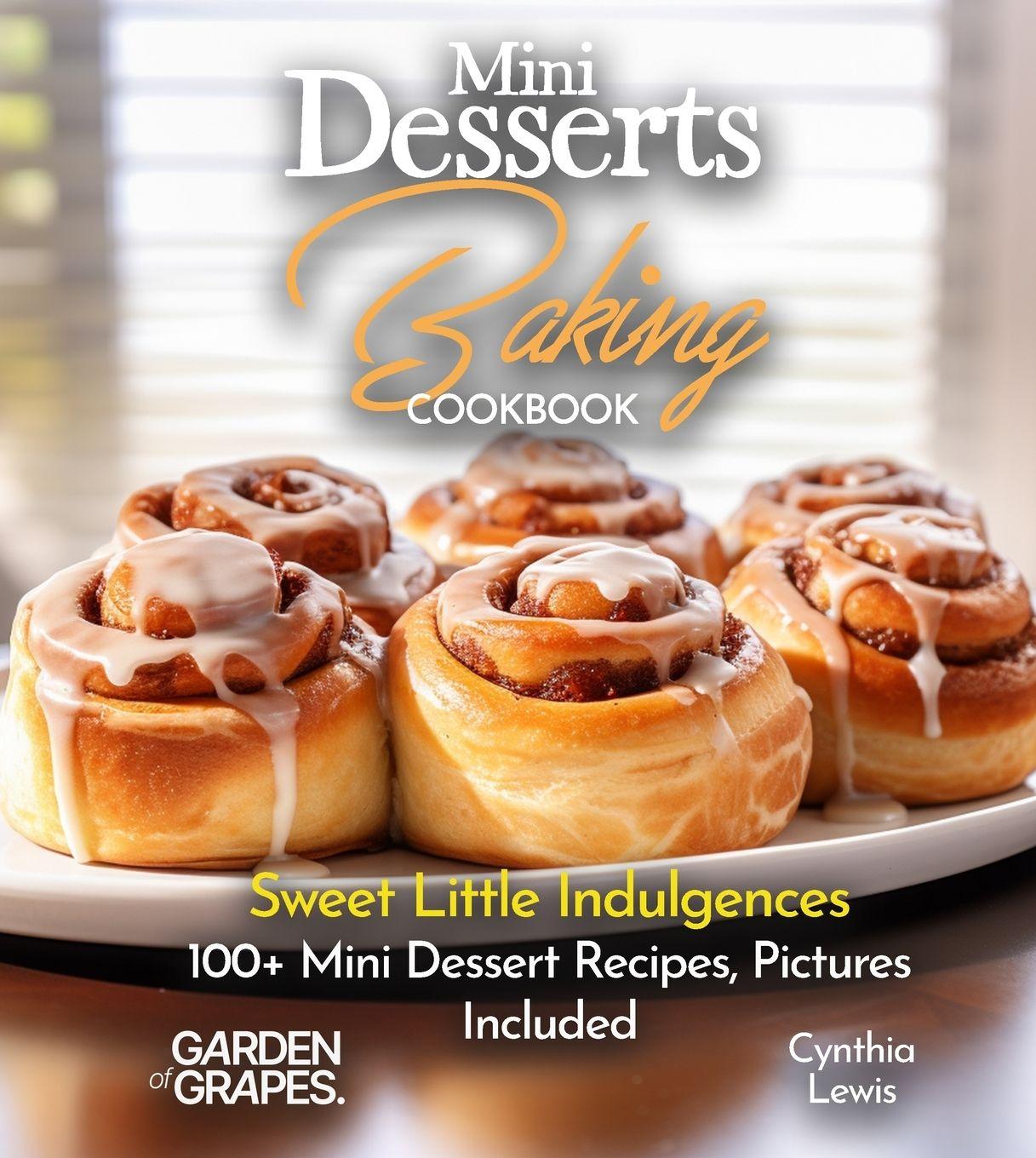 Vorderes Coverbild Mini Desserts Baking Cookbook