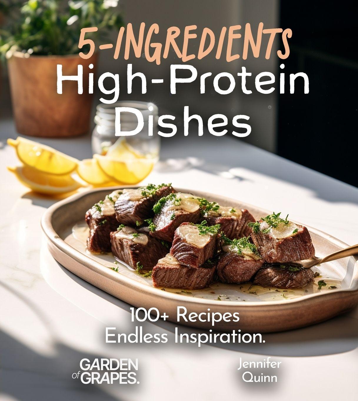 Vorderes Coverbild 5-Ingredient High-Protein Dishes