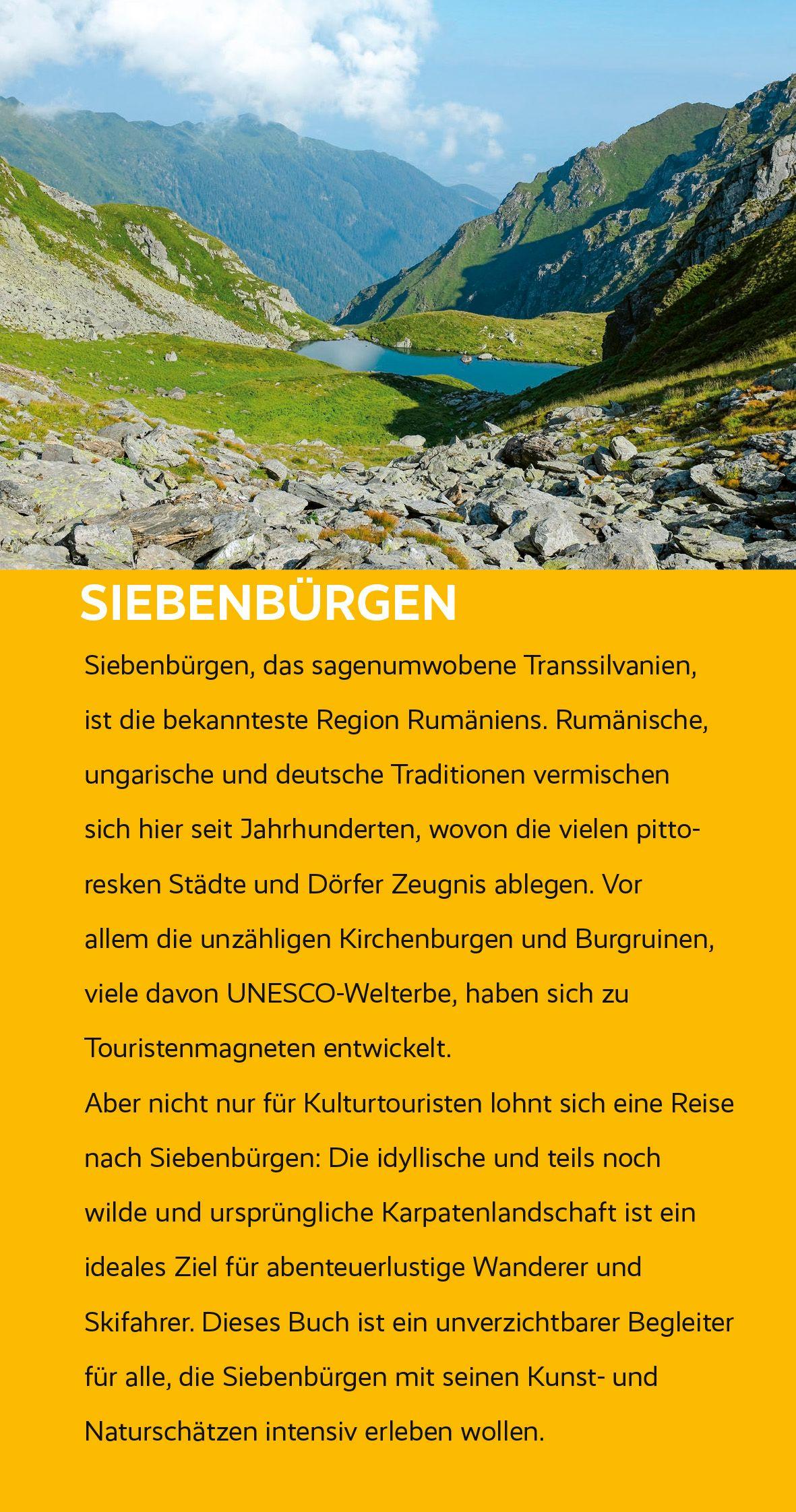 Beispielinhalt (Bild) TRESCHER Reiseführer Siebenbürgen