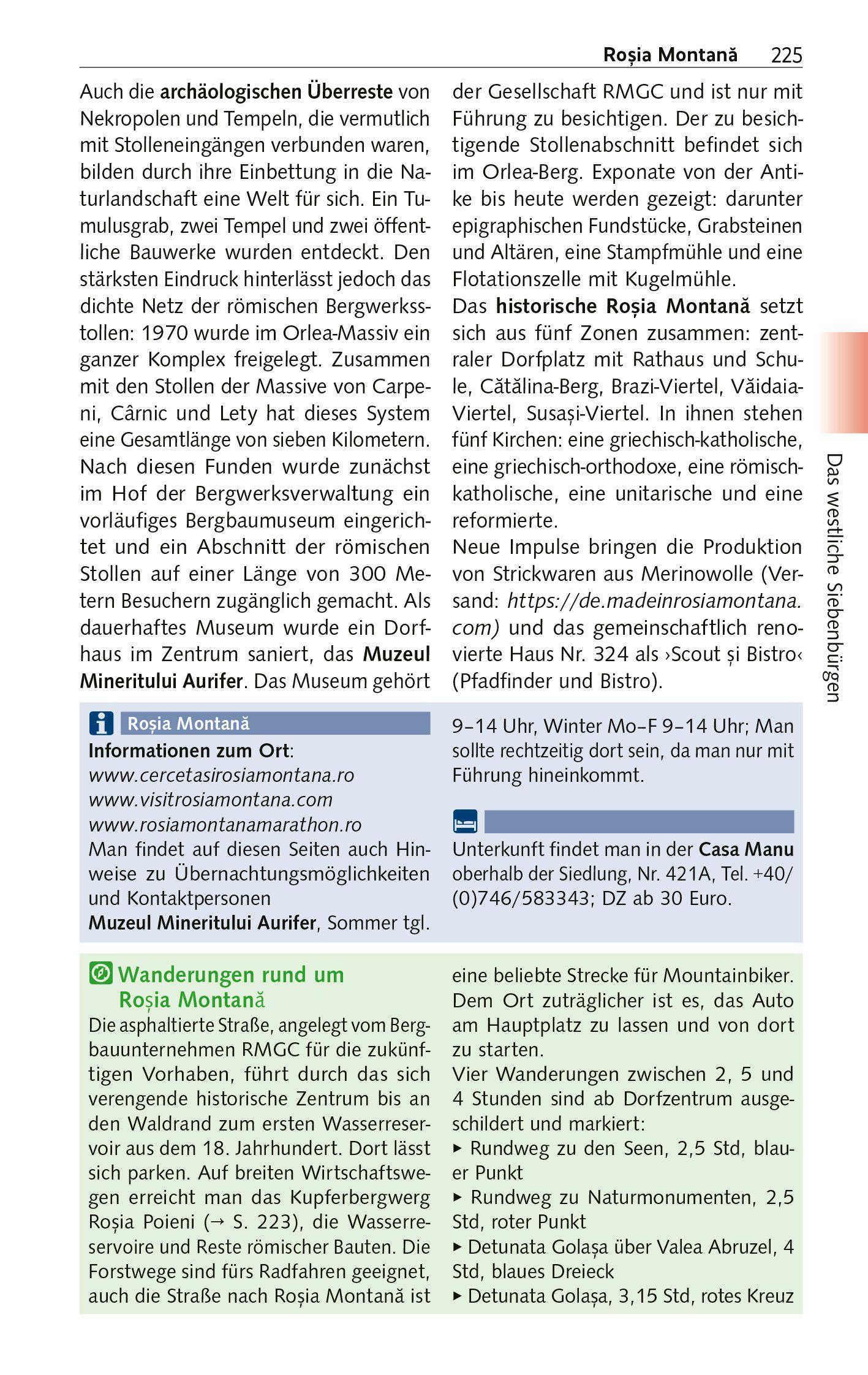 Beispielinhalt (Bild) TRESCHER Reiseführer Siebenbürgen
