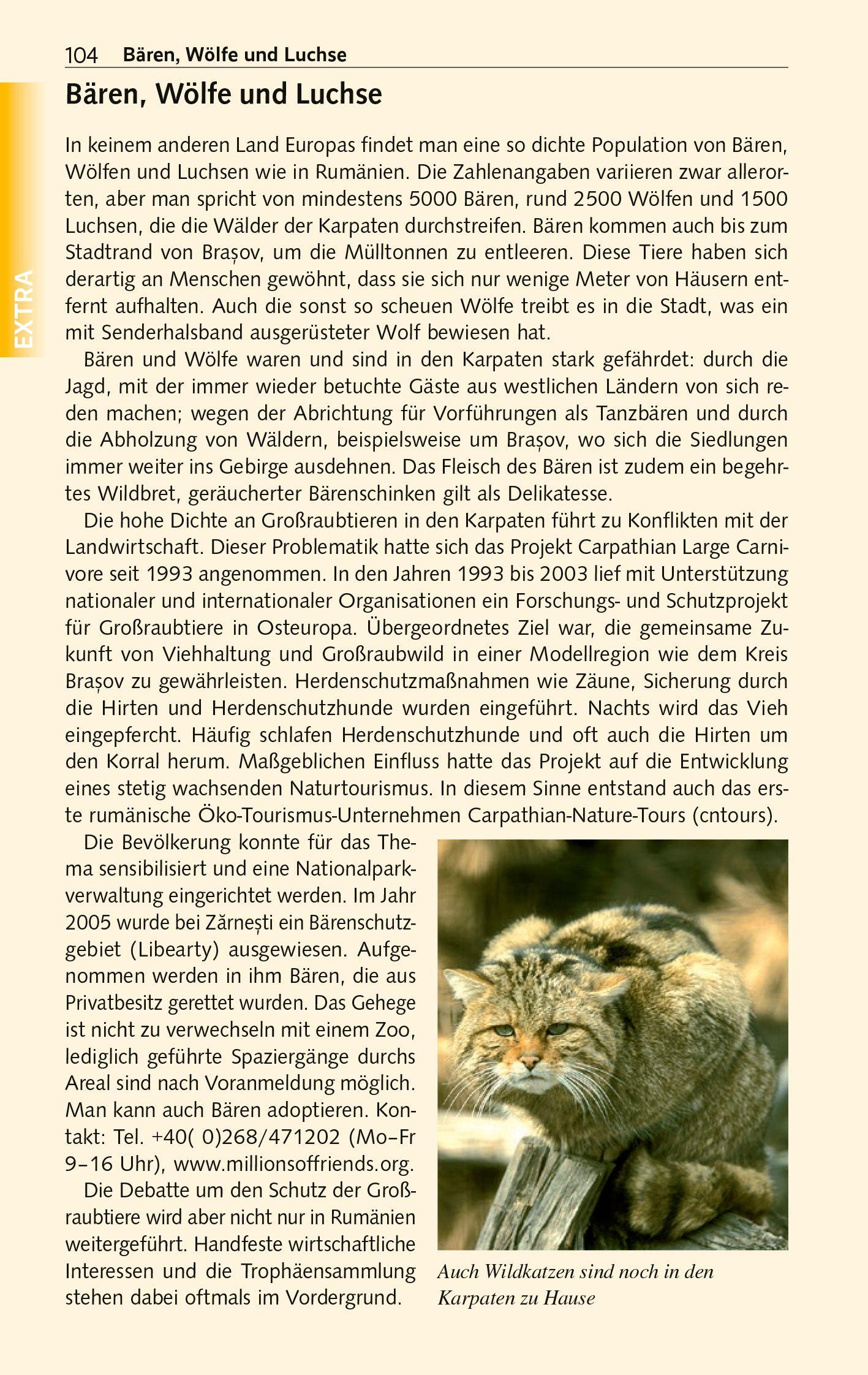 Beispielinhalt (Bild) TRESCHER Reiseführer Siebenbürgen