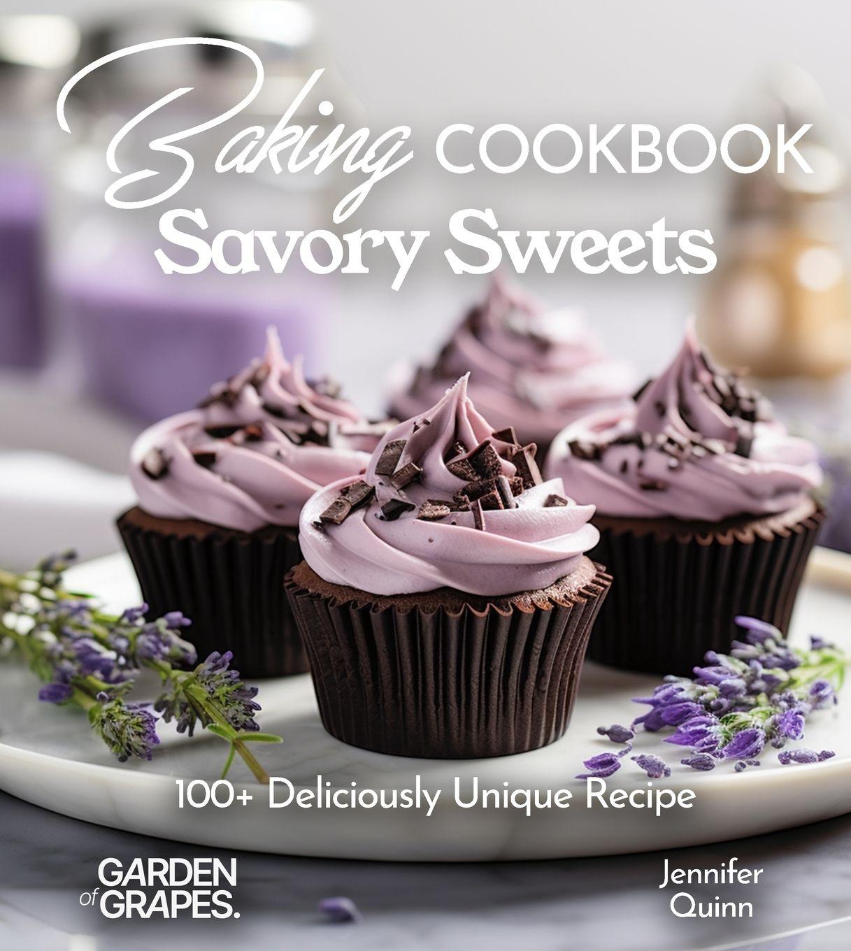 Vorderes Coverbild Baking Cookbook Savory Sweets