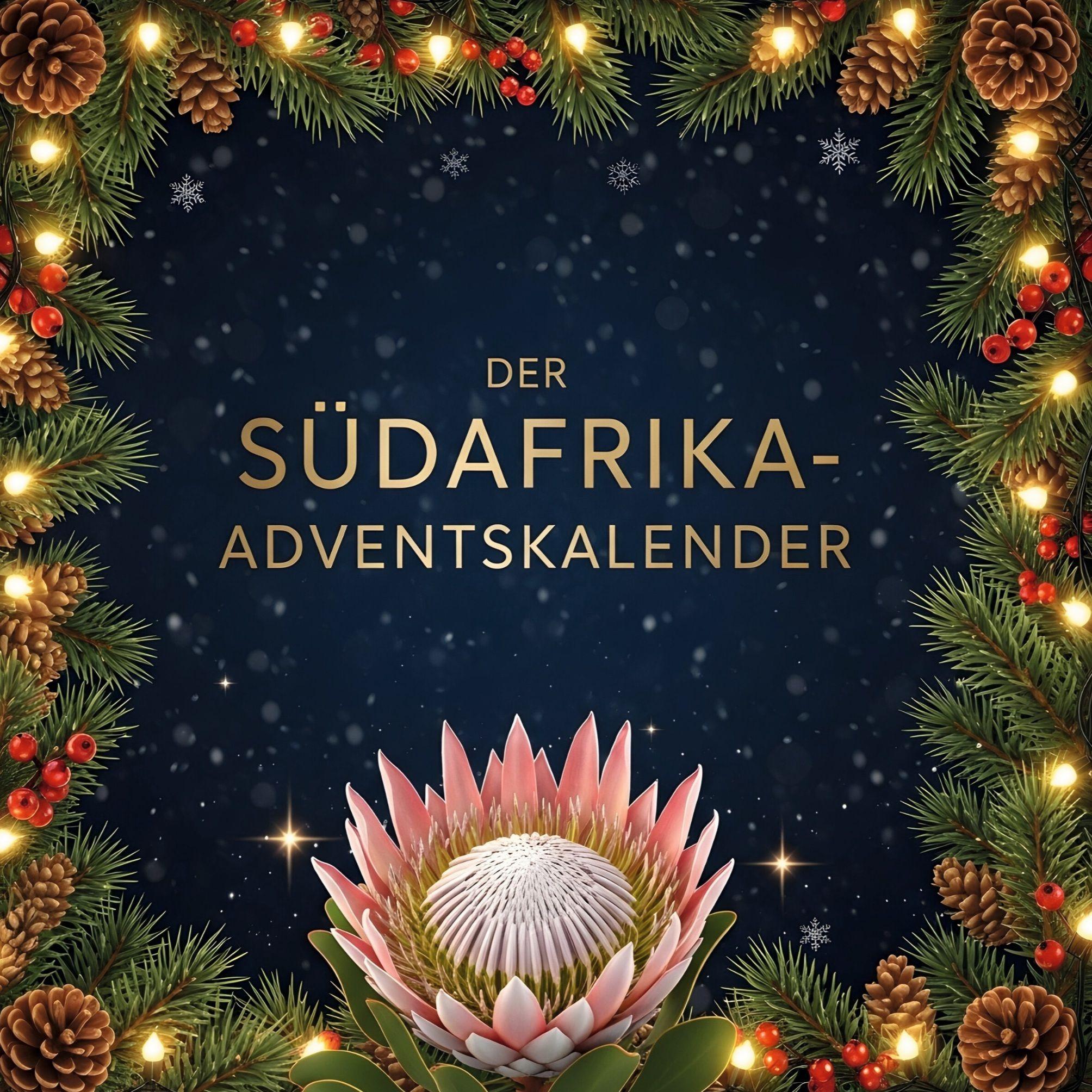 Vorderes Coverbild Der Südafrika-Adventskalender