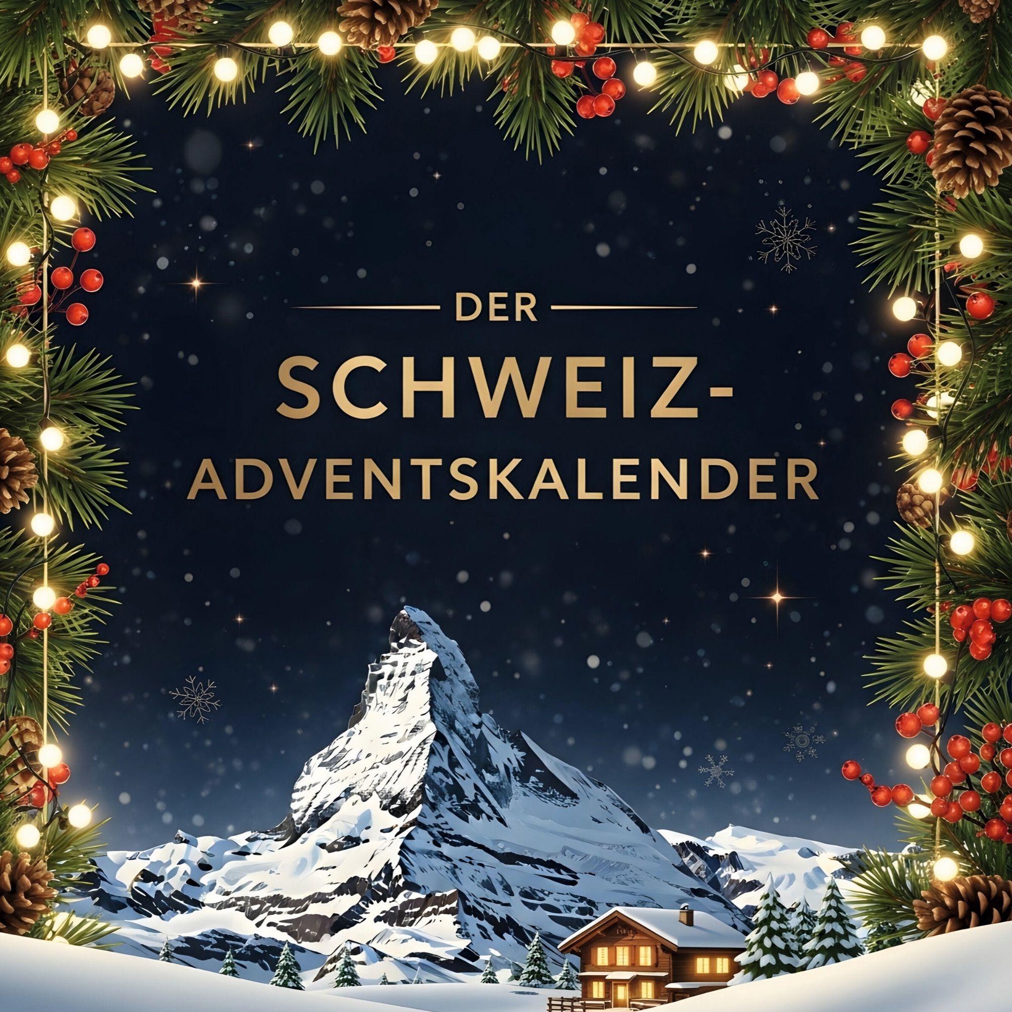 Vorderes Coverbild Der Schweiz-Adventskalender