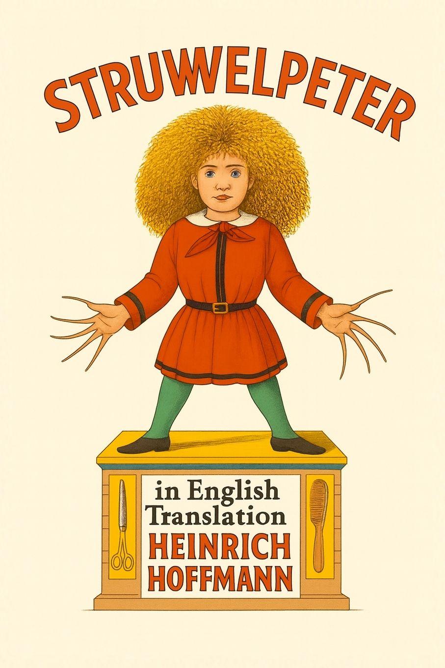 Vorderes Coverbild Struwwelpeter in English Translation
