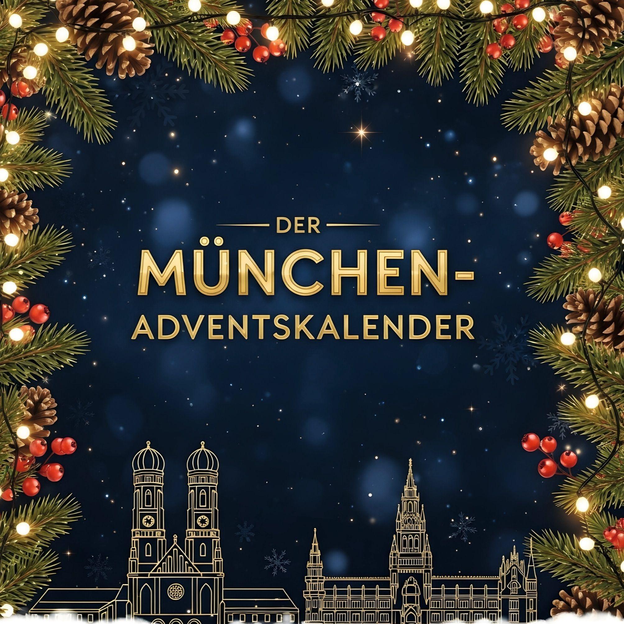 Vorderes Coverbild Der München-Adventskalender