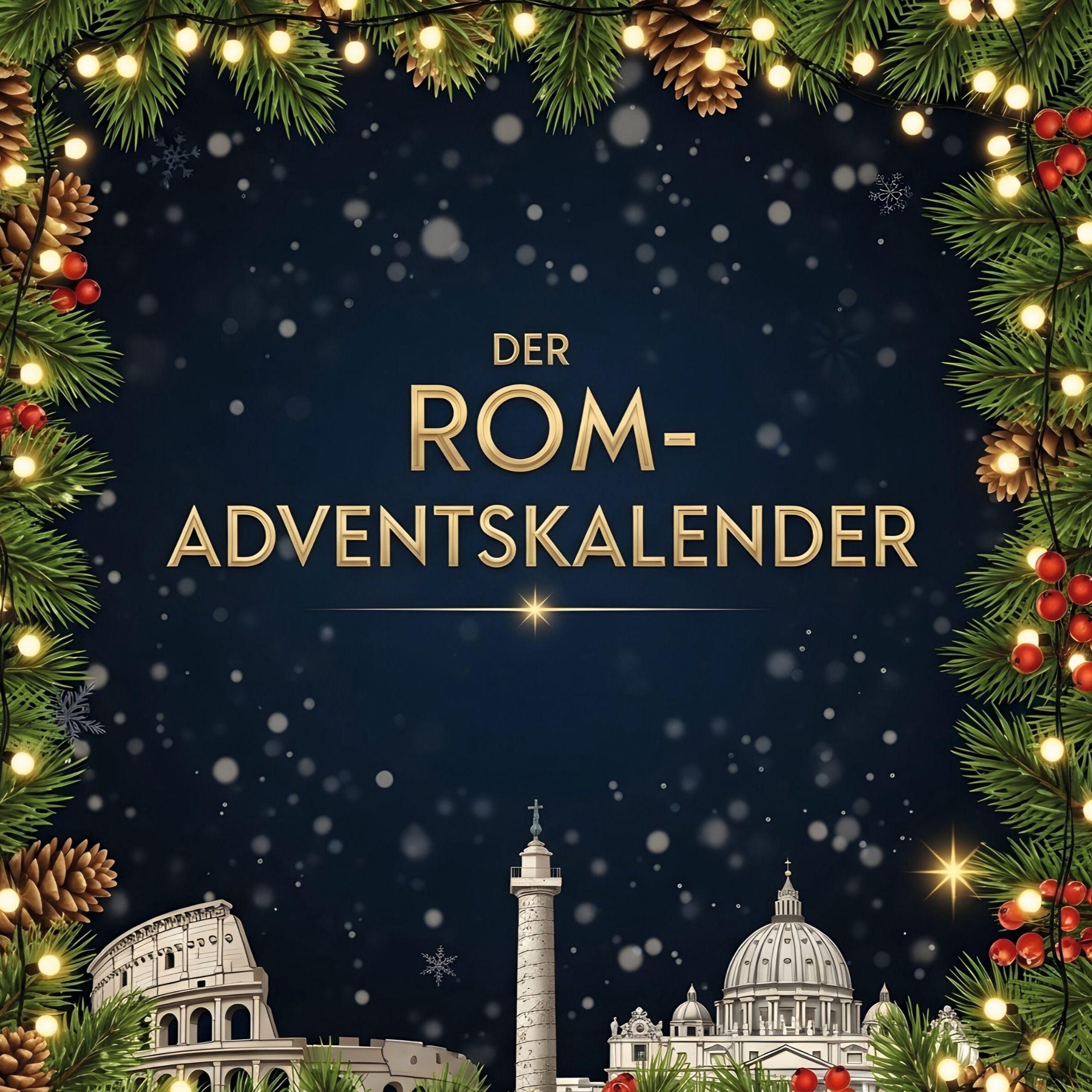 Vorderes Coverbild Der Rom-Adventskalender
