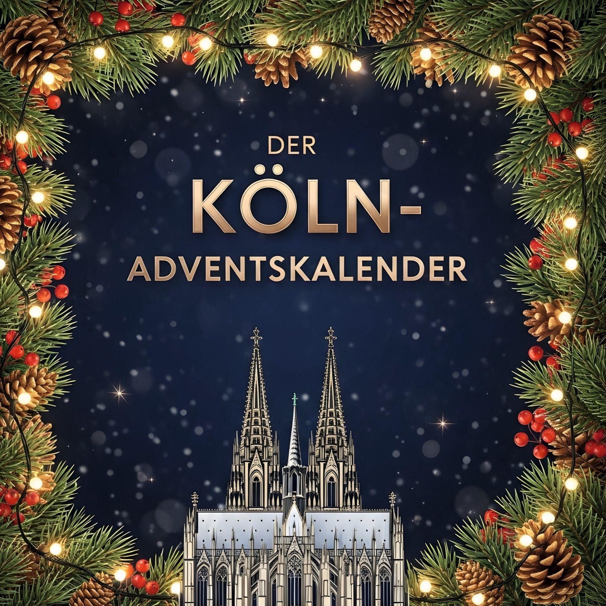 Vorderes Coverbild Der Köln-Adventskalender
