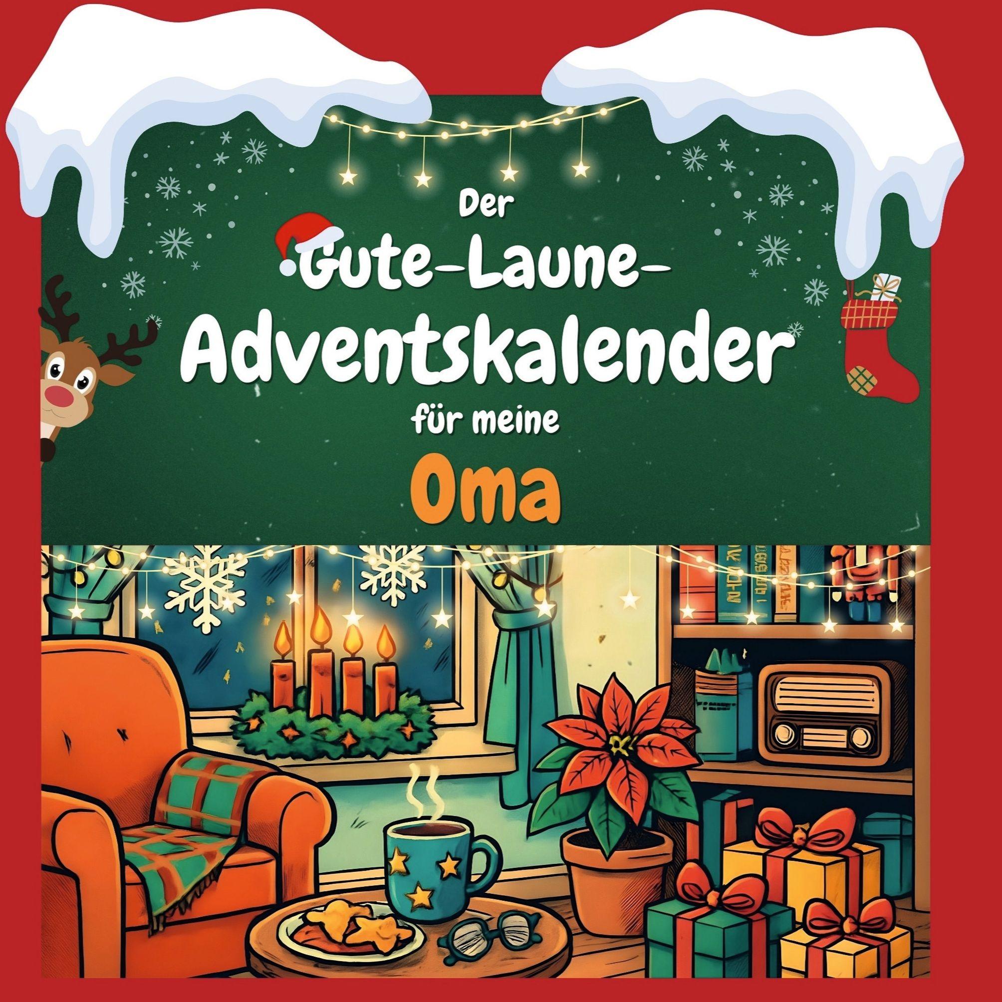 Vorderes Coverbild Der Gute-Laune-Adventskalender für meine Oma