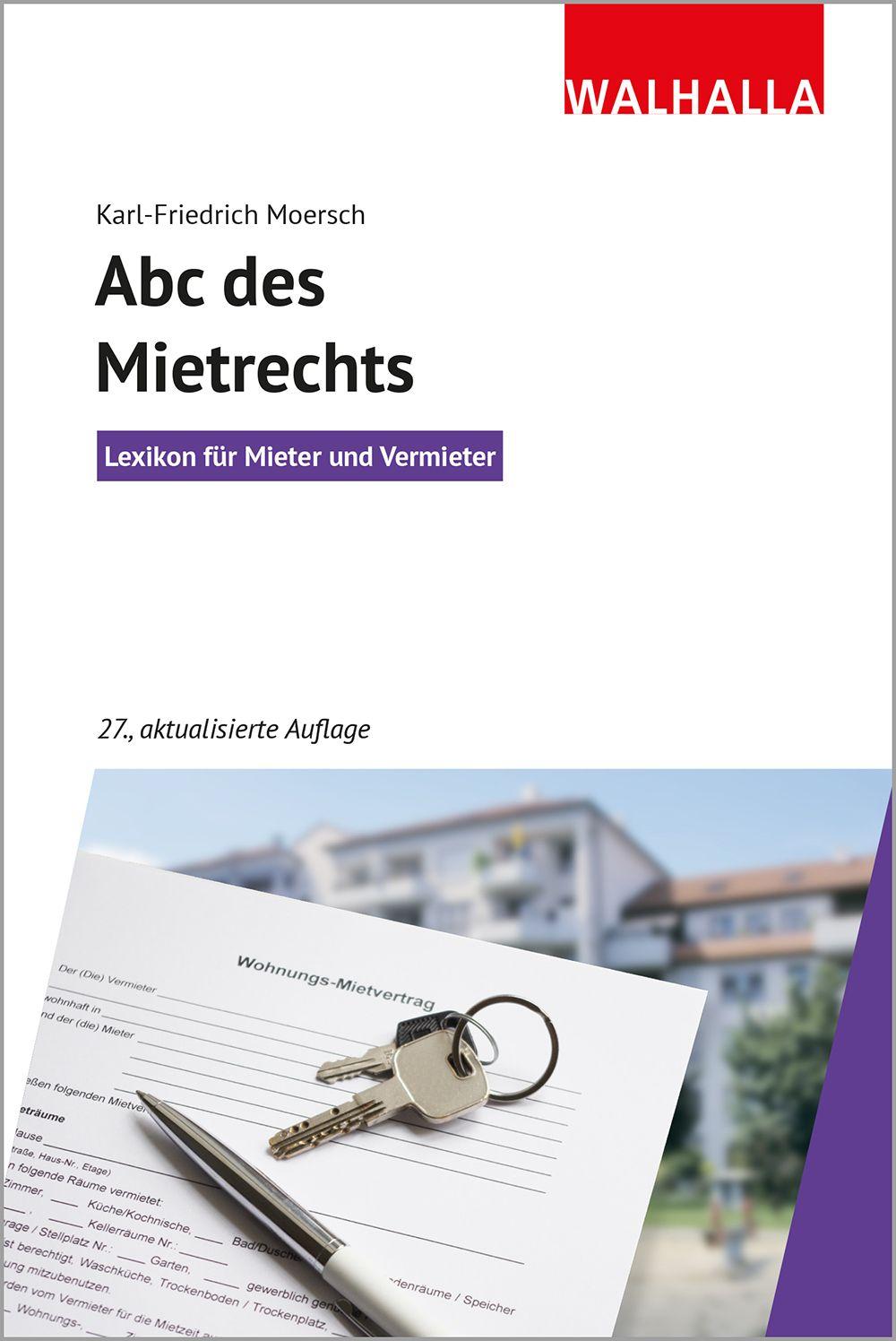 Vorderes Coverbild Abc des Mietrechts