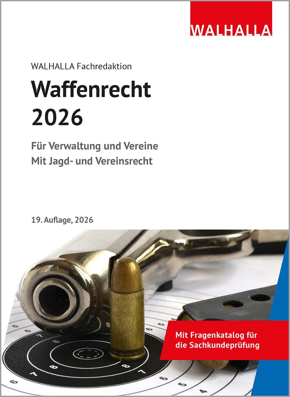 Vorderes Coverbild Waffenrecht 2026