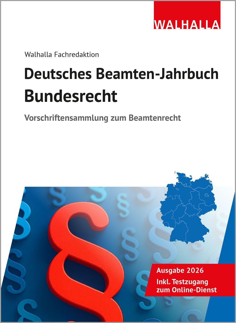 Vorderes Coverbild Deutsches Beamten-Jahrbuch Bundesrecht 2026