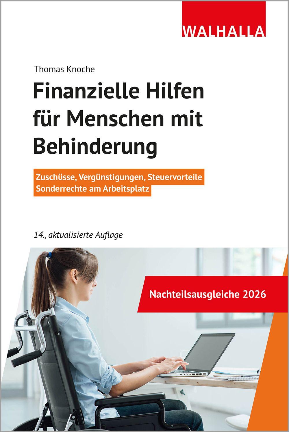 Vorderes Coverbild Finanzielle Hilfen für Menschen mit Behinderung