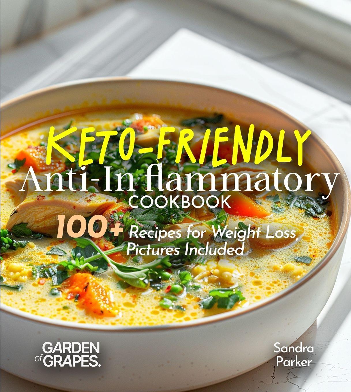 Vorderes Coverbild Keto-Friendly Anti-Inflammatory Cookbook