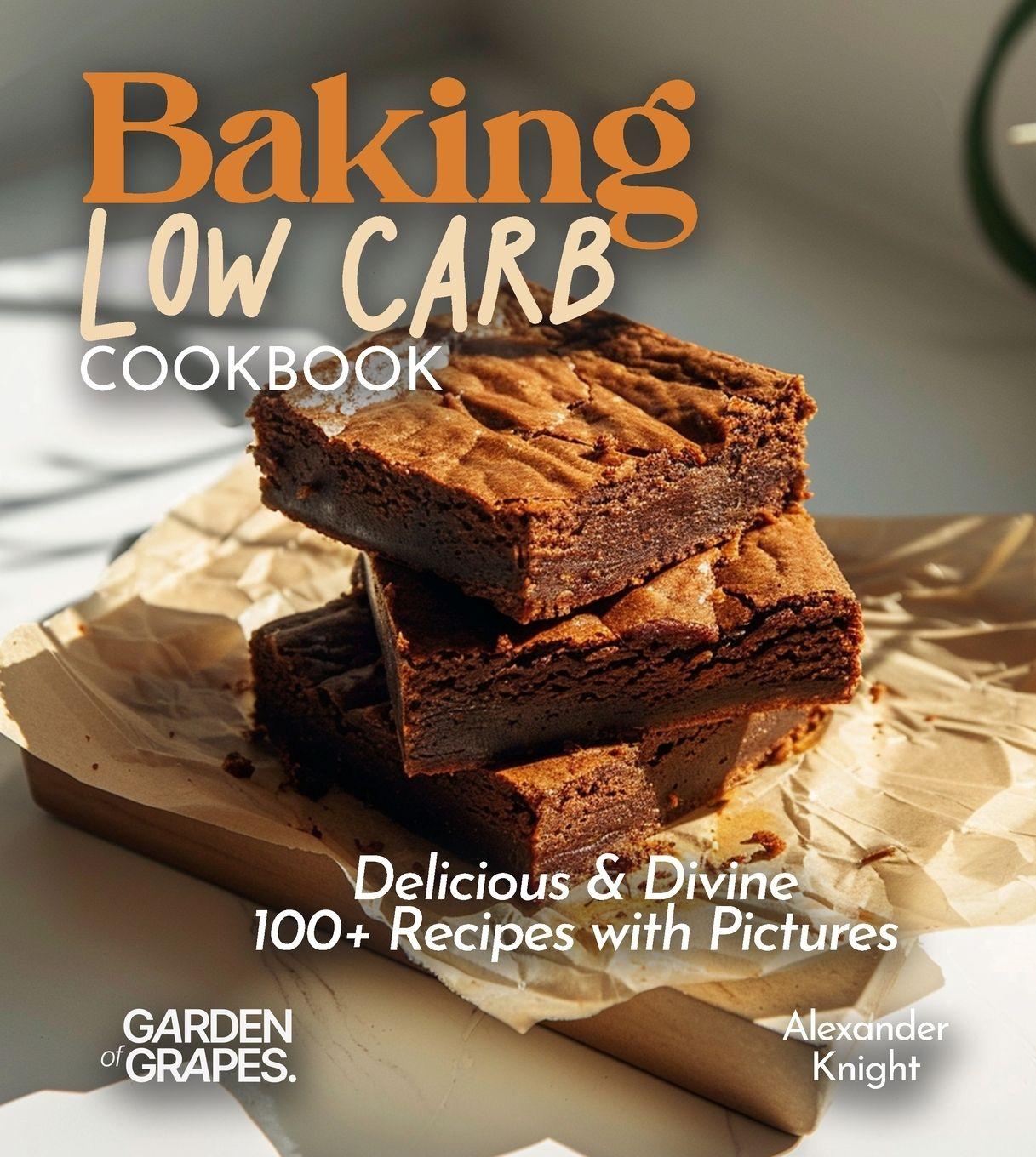Vorderes Coverbild Baking Low Carb Cookbook